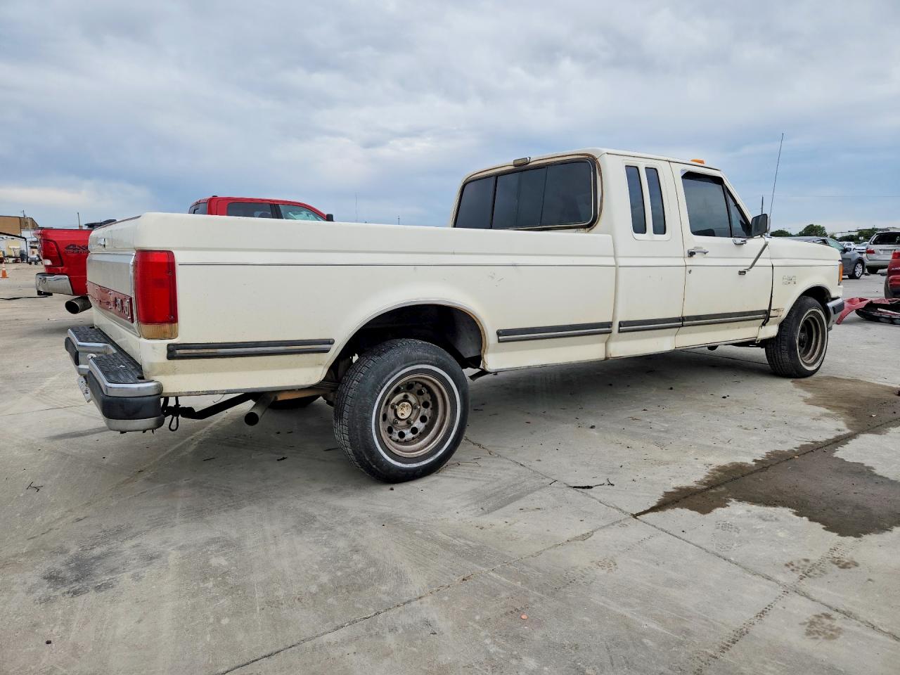 1990 Ford F150 White vin: 1FTEX15H7LKA15268