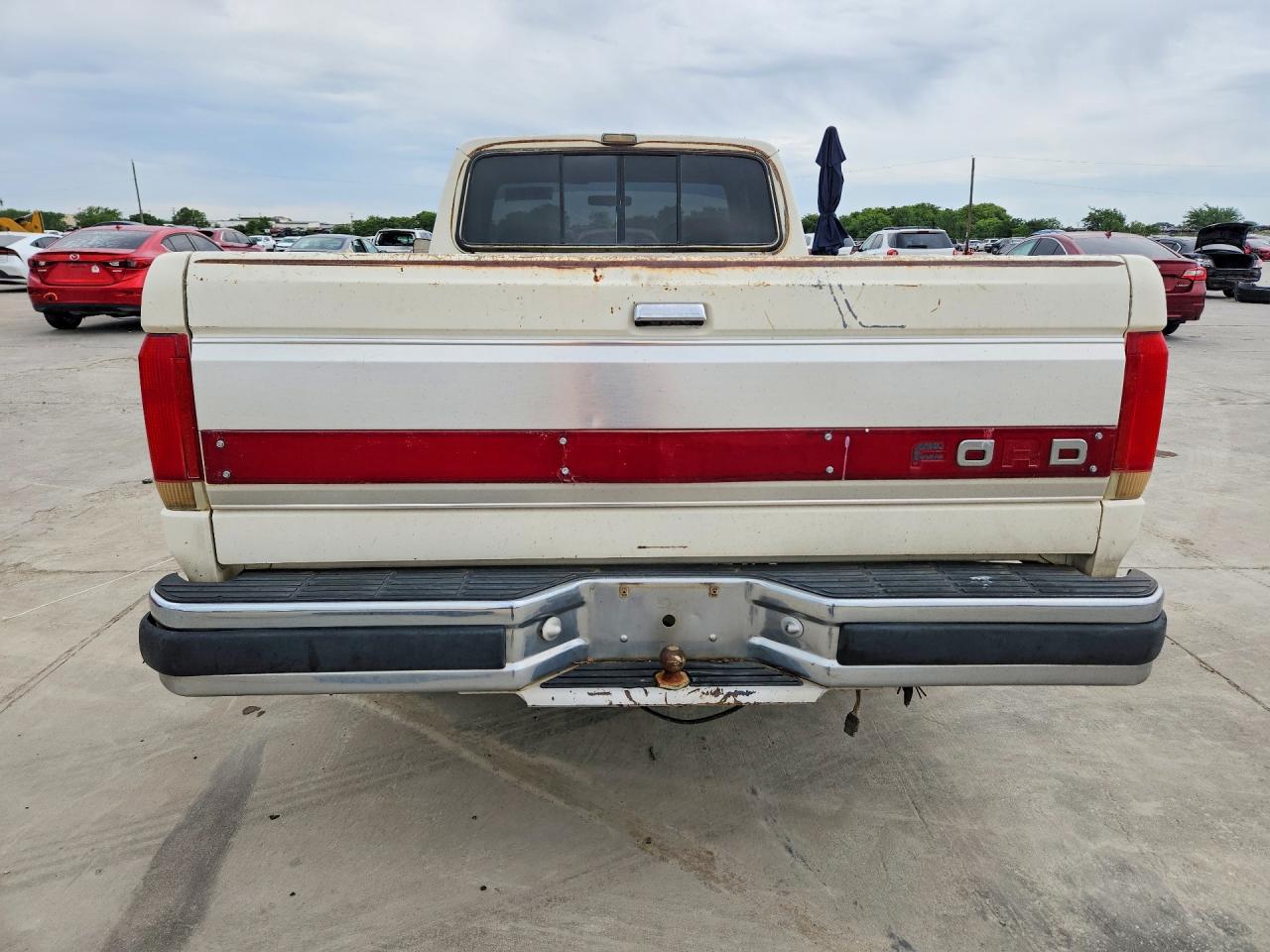 1990 Ford F150 White vin: 1FTEX15H7LKA15268