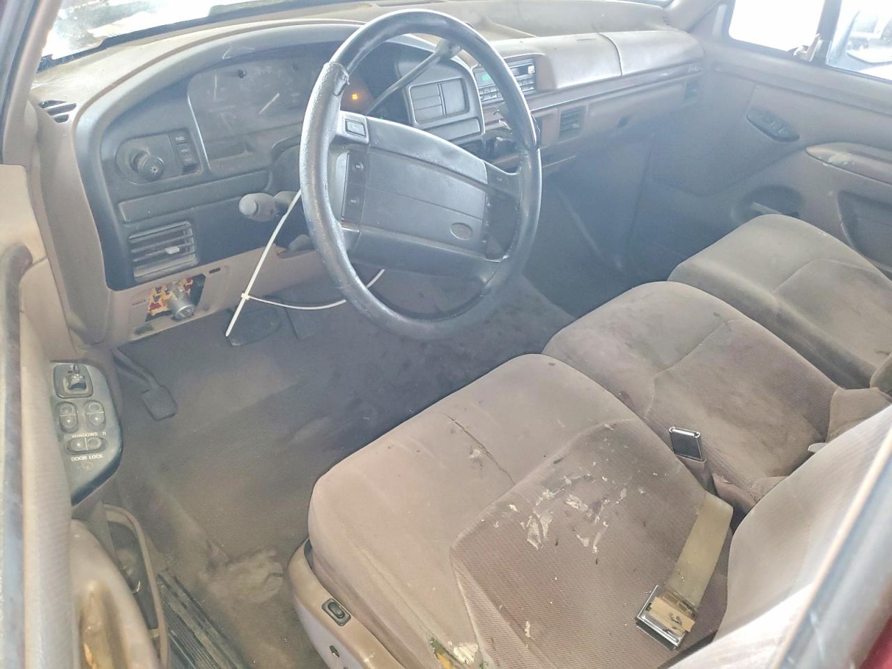 1996 Ford F150 Maroon vin: 1FTEX15H7TKA35066
