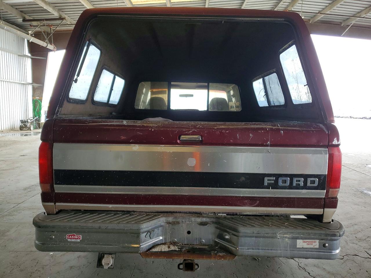 1996 Ford F150 Maroon vin: 1FTEX15H7TKA35066