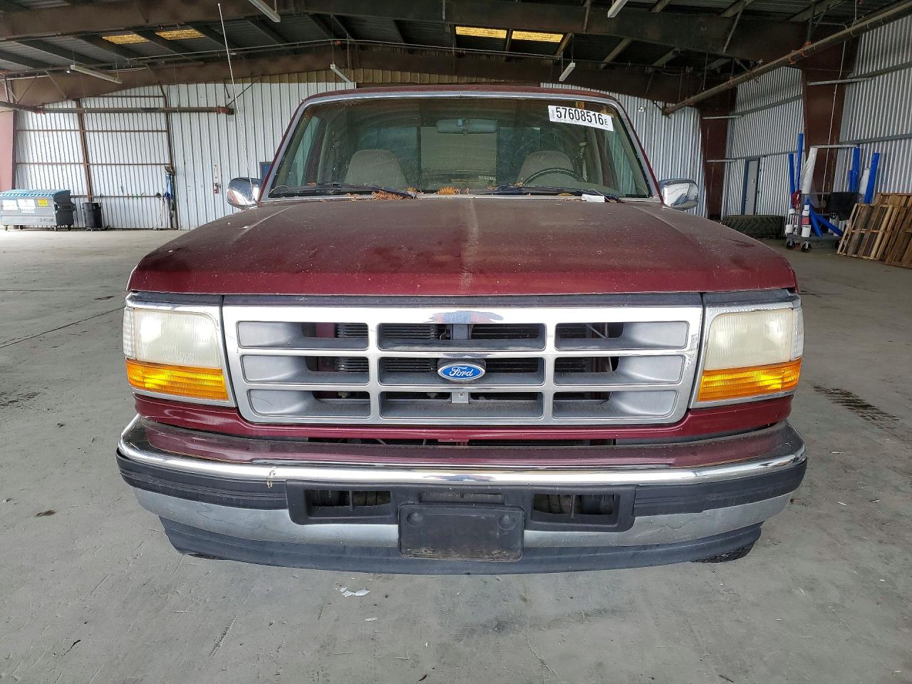 1996 Ford F150 Maroon vin: 1FTEX15H7TKA35066