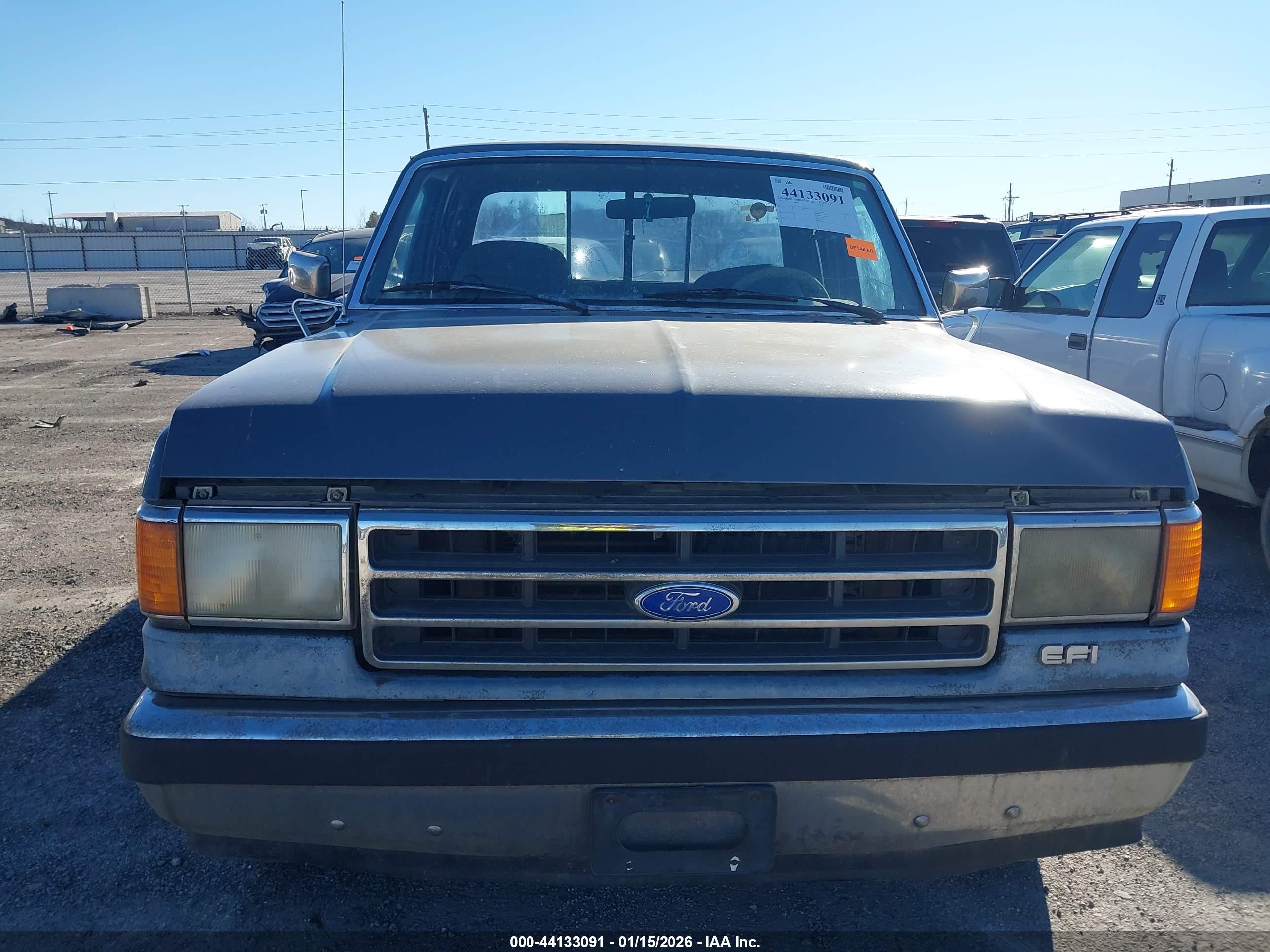 1991 Ford F150   Gray vin: 1FTEX15H9MKA33417