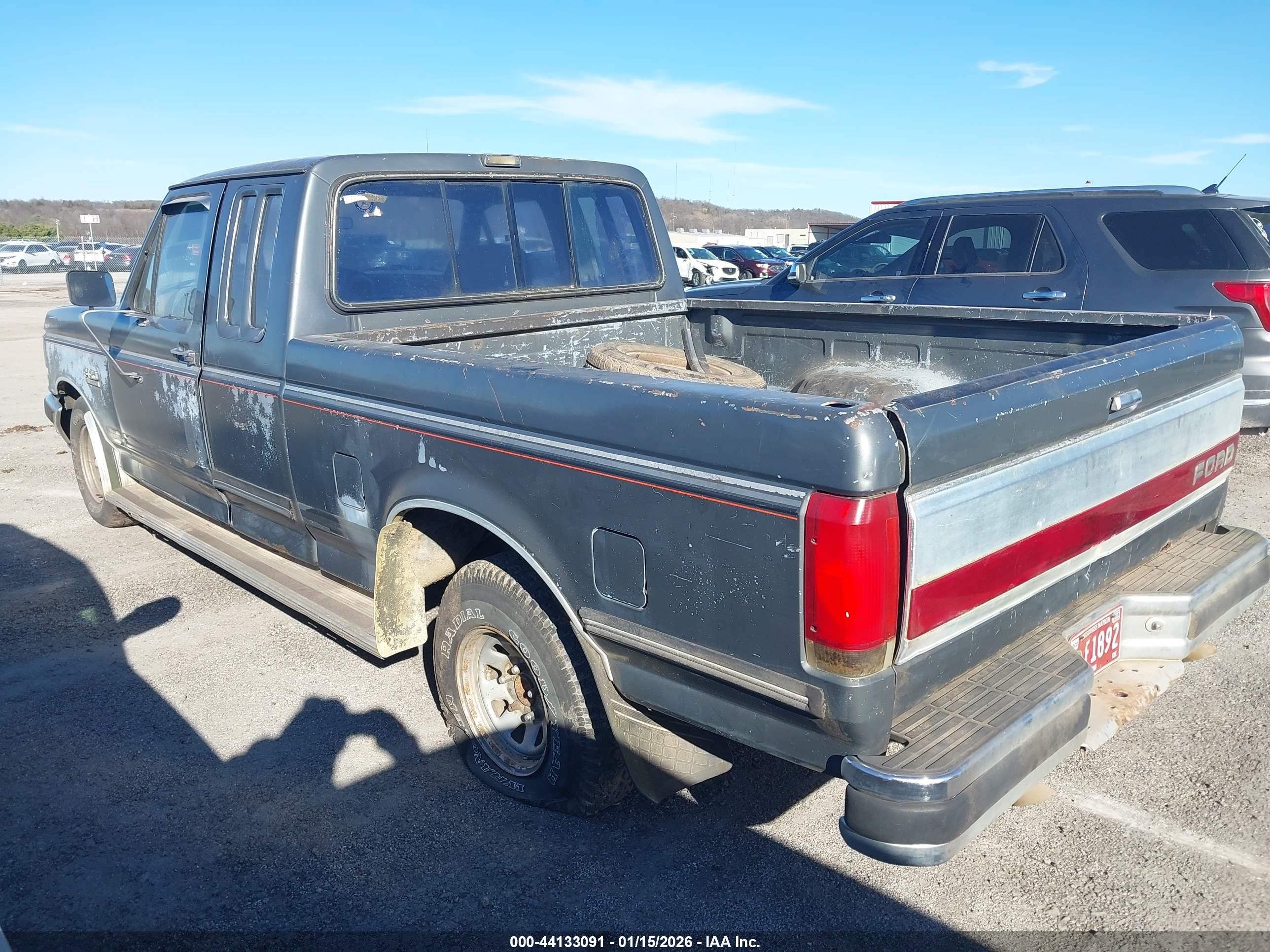 1991 Ford F150   Gray vin: 1FTEX15H9MKA33417