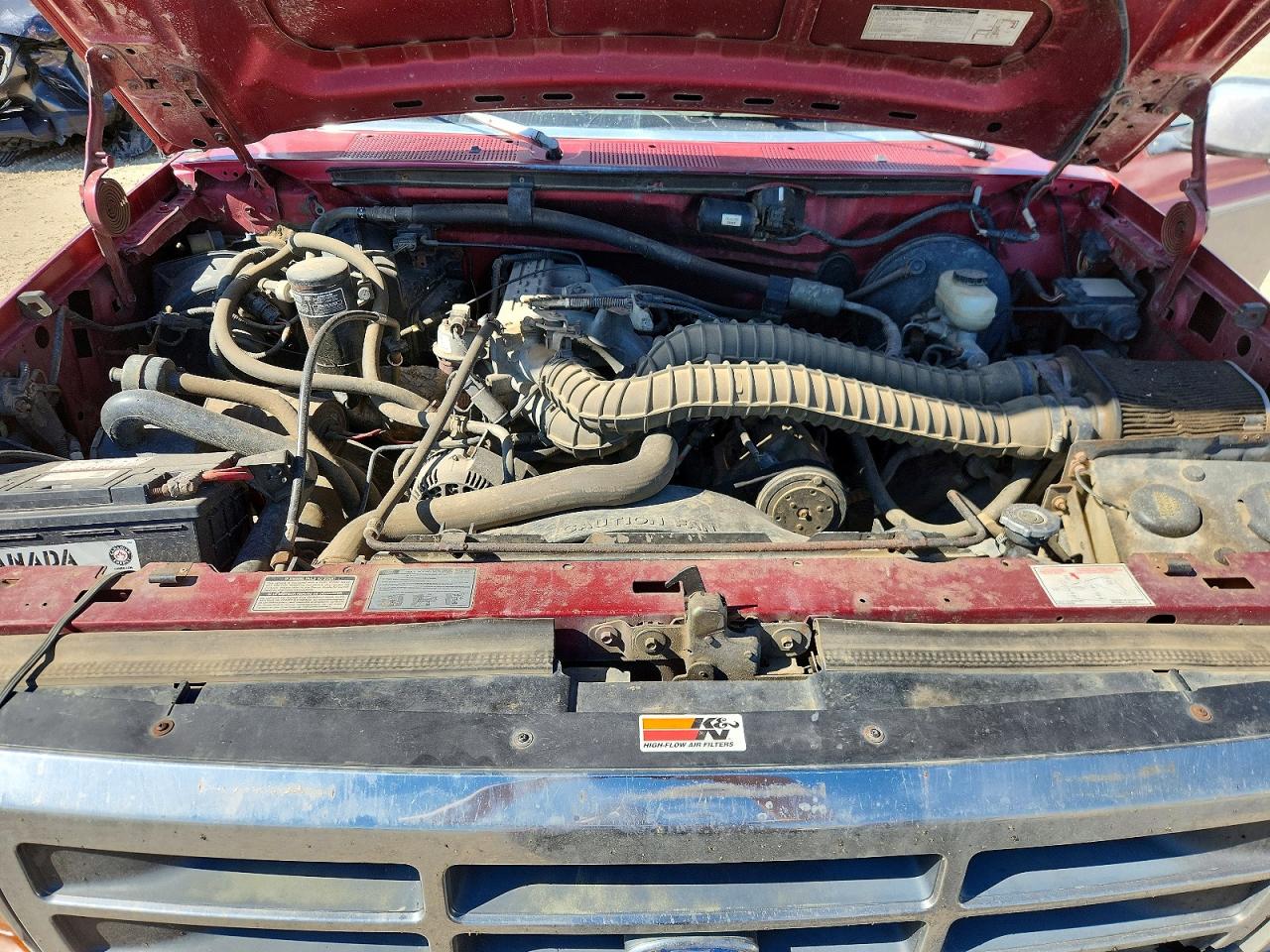 1993 Ford F150 Two Tone vin: 1FTEX15H9PKB16107