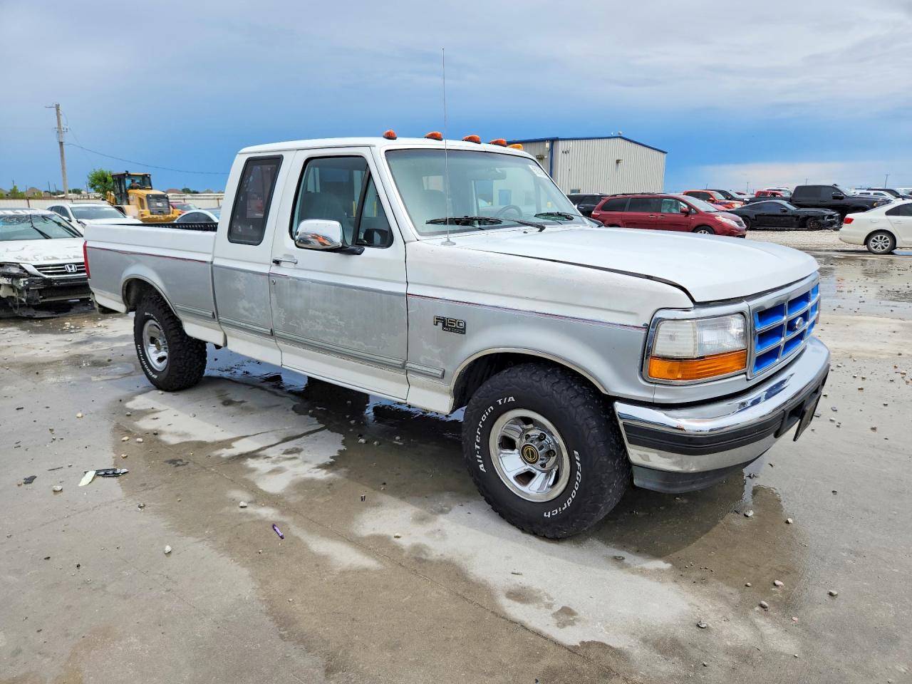 1996 Ford F150 White vin: 1FTEX15H9TKA41760