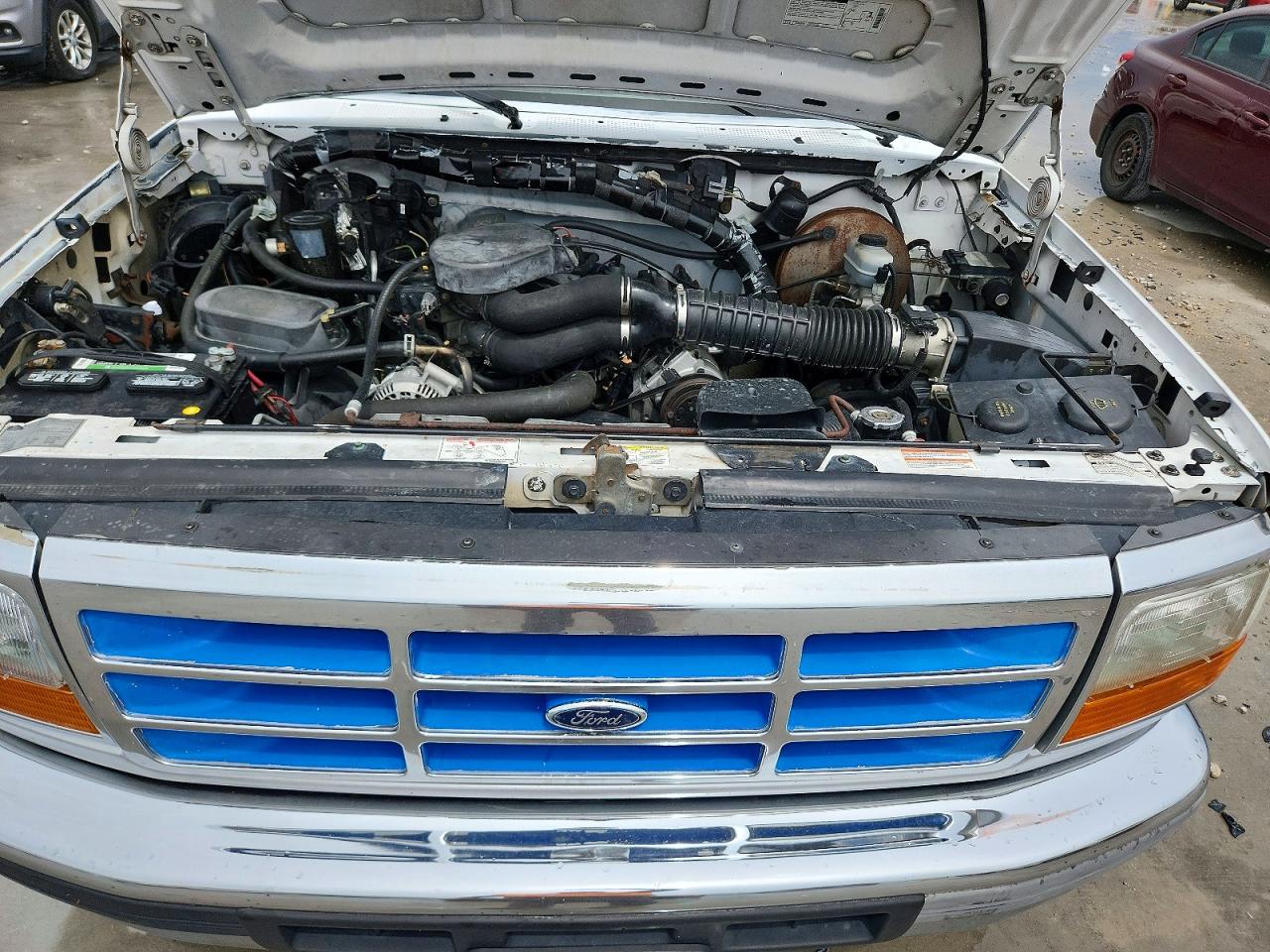 1996 Ford F150 White vin: 1FTEX15H9TKA41760