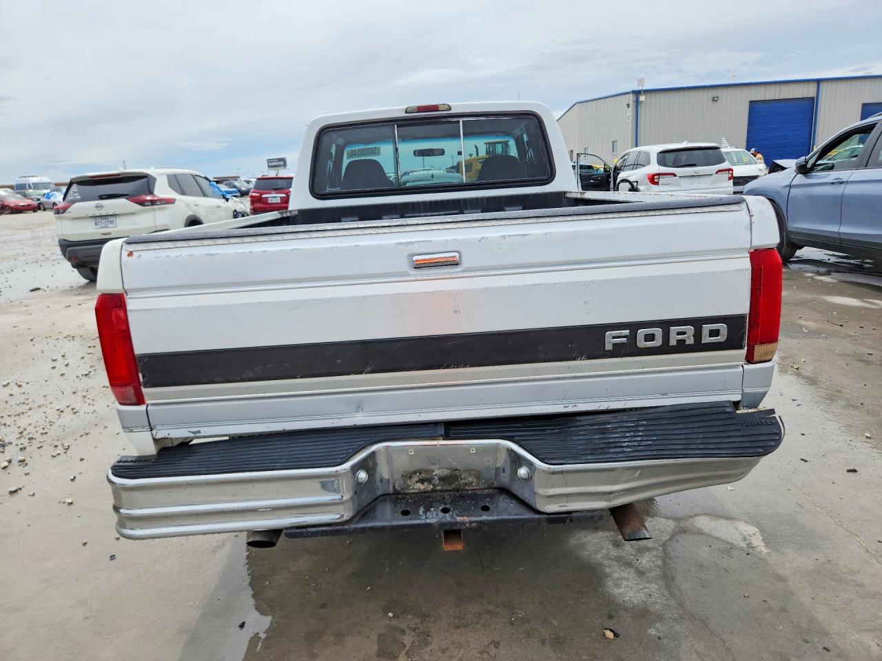 1996 Ford F150 White vin: 1FTEX15H9TKA41760