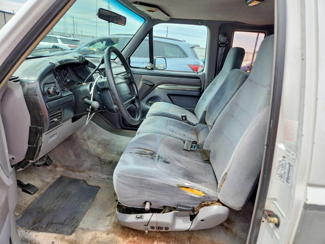 1996 Ford F150 White vin: 1FTEX15H9TKA41760