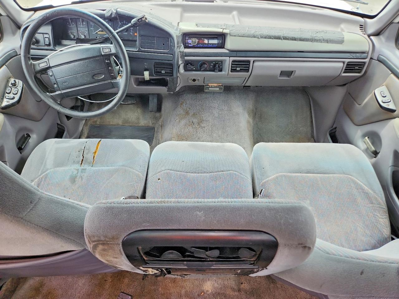 1996 Ford F150 White vin: 1FTEX15H9TKA41760