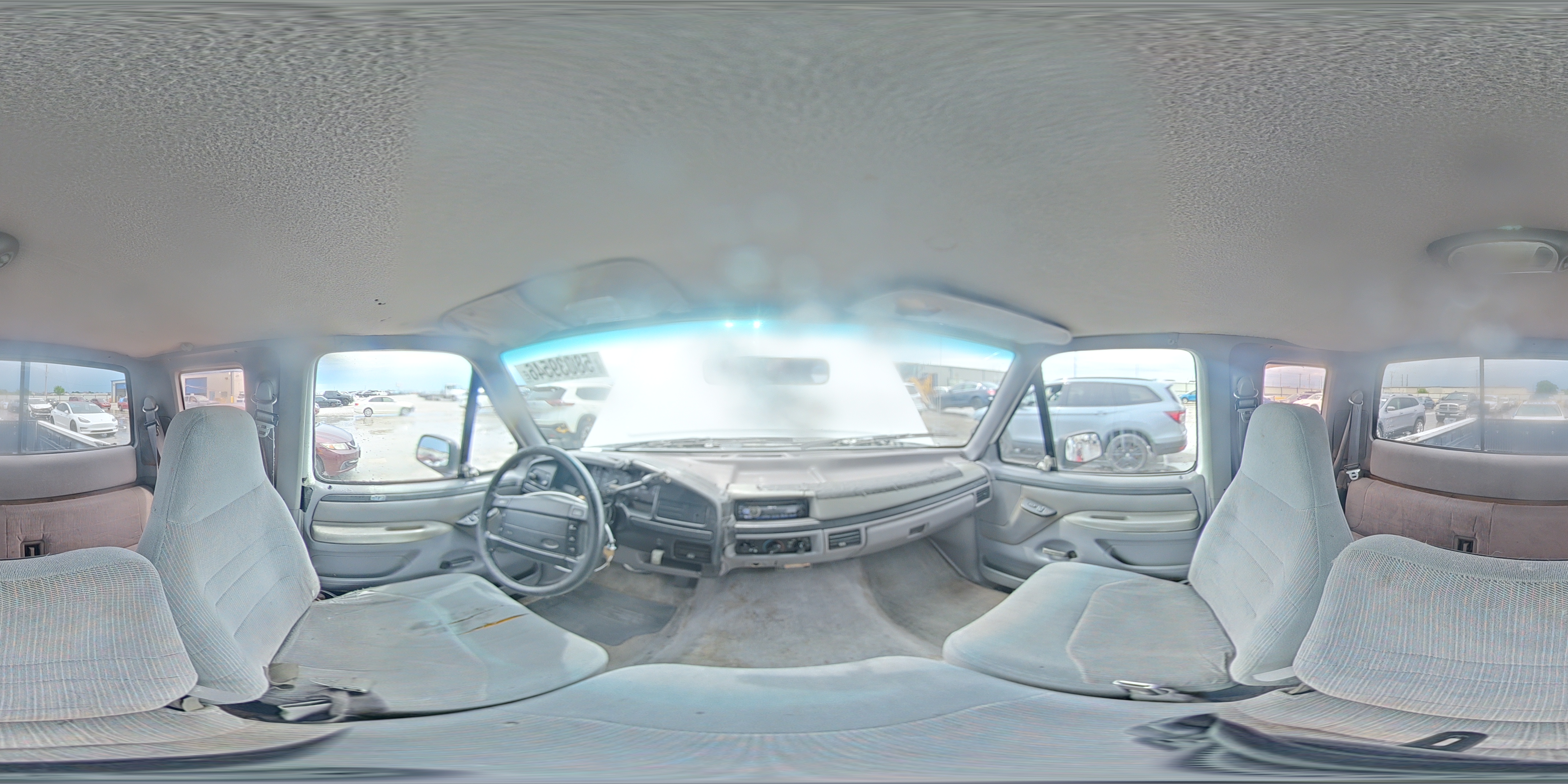 1996 Ford F150 White vin: 1FTEX15H9TKA41760