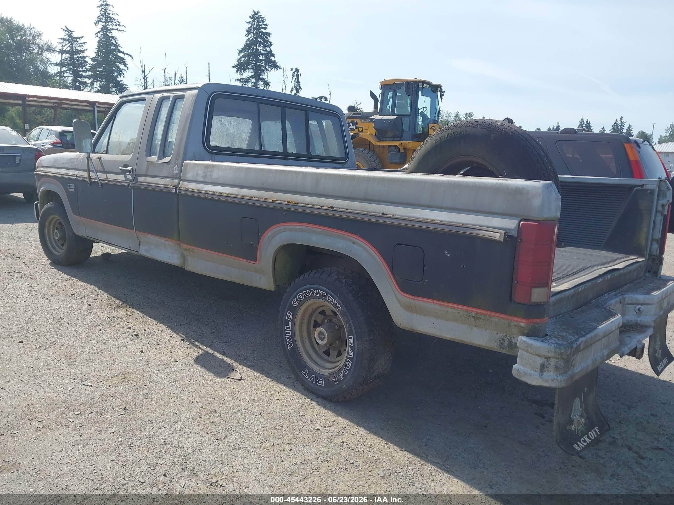 1985 Ford F150   Серебряный vin: 1FTEX15HXFKA81835
