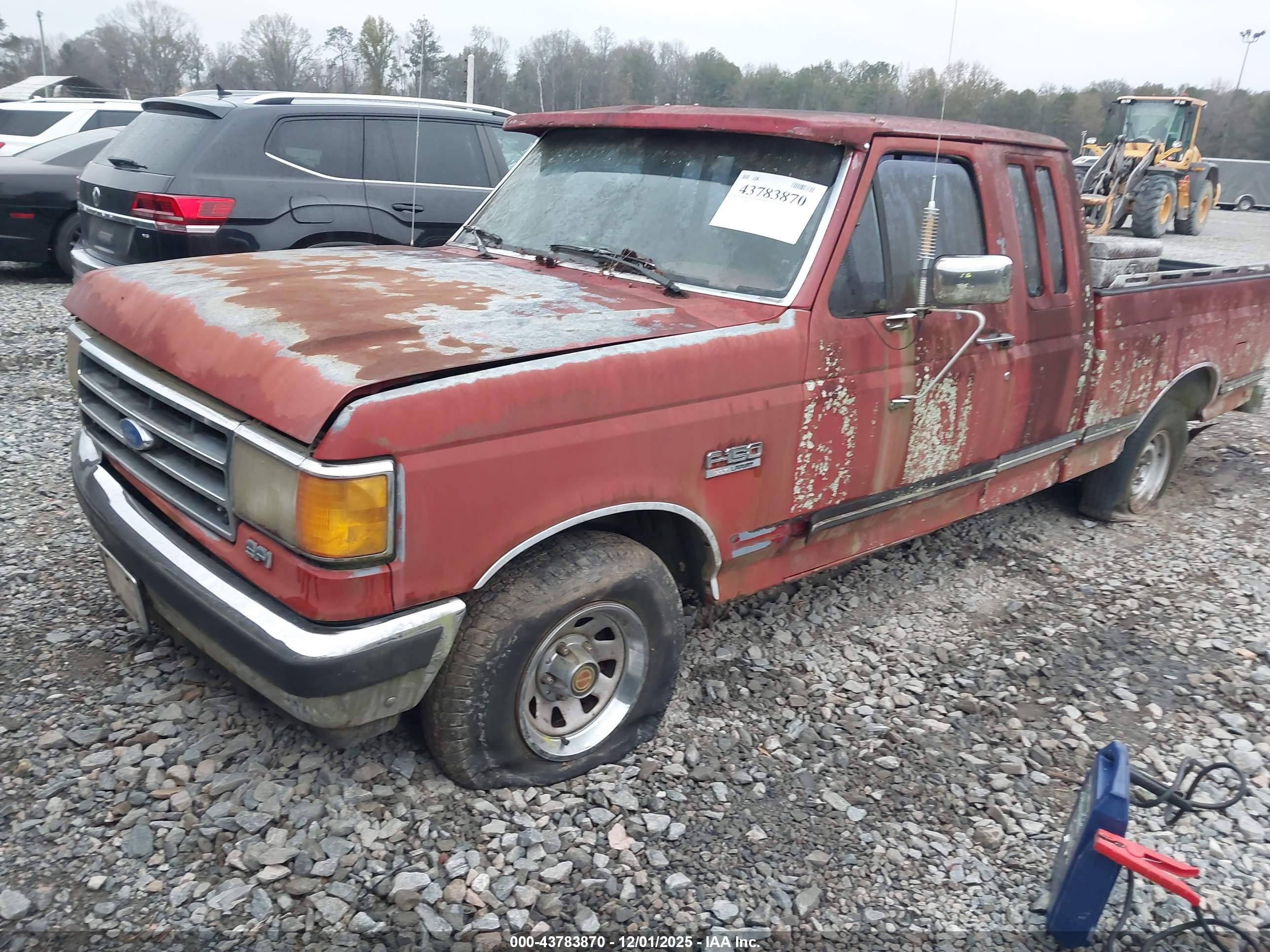 1991 Ford F150   Red vin: 1FTEX15N0MKA10727