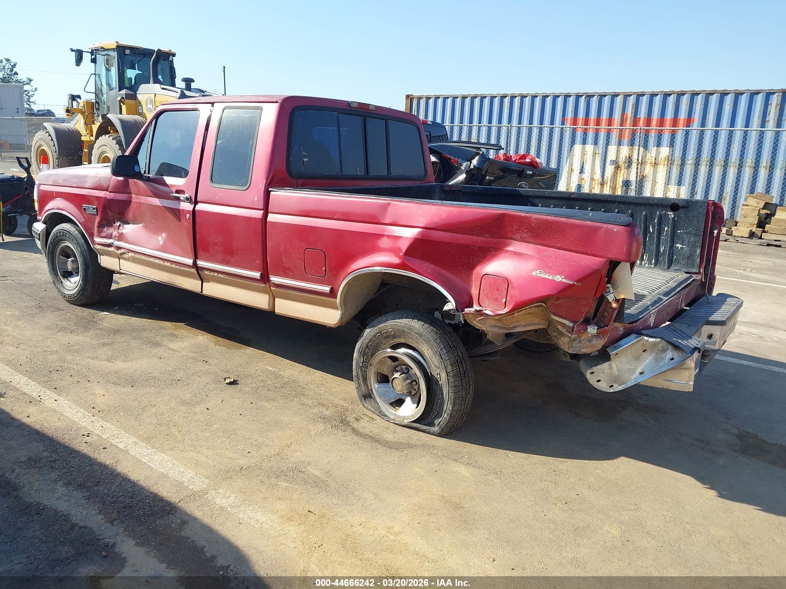 1994 Ford F150 Maroon vin: 1FTEX15N0RKA06538