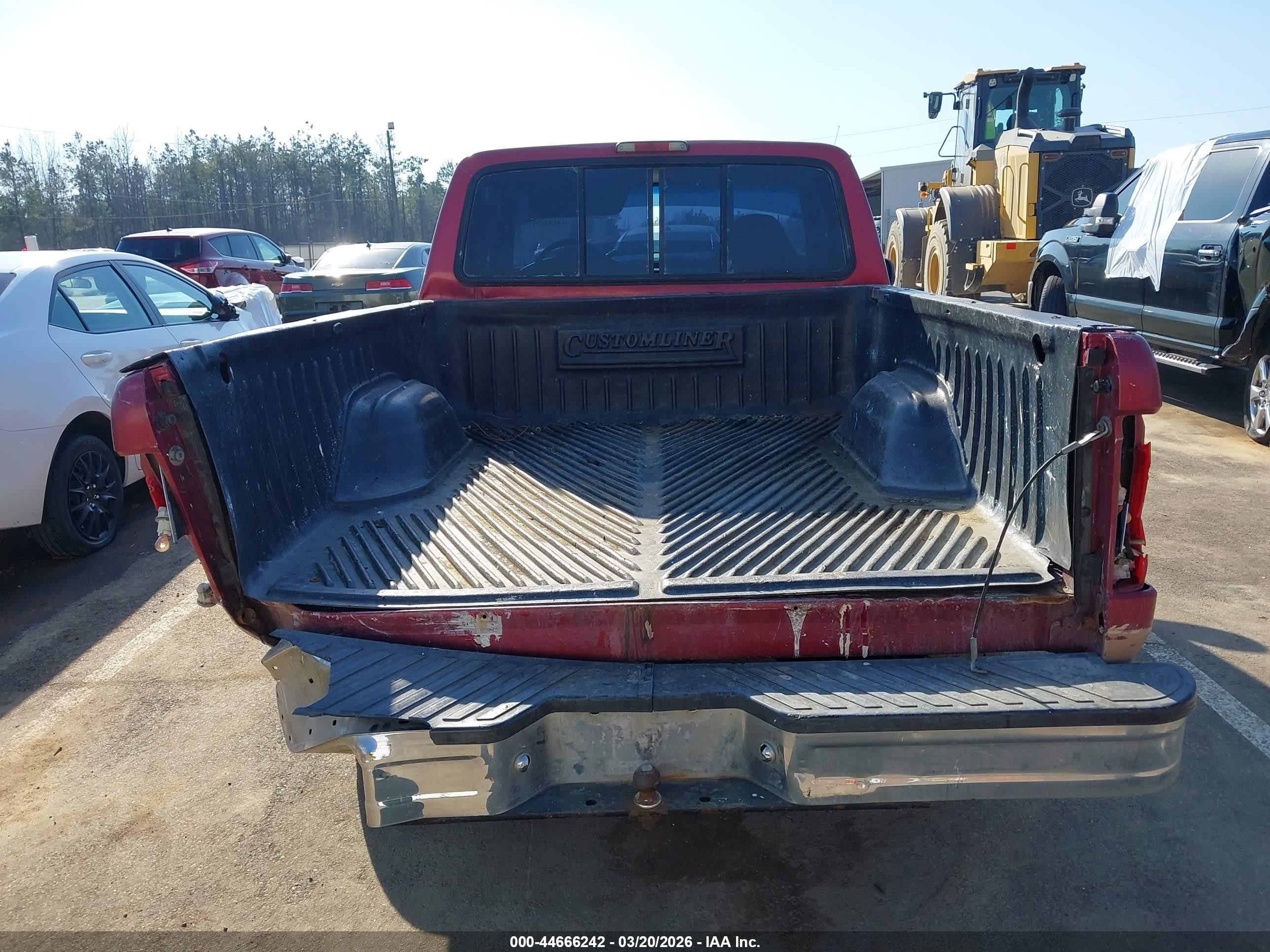 1994 Ford F150 Maroon vin: 1FTEX15N0RKA06538