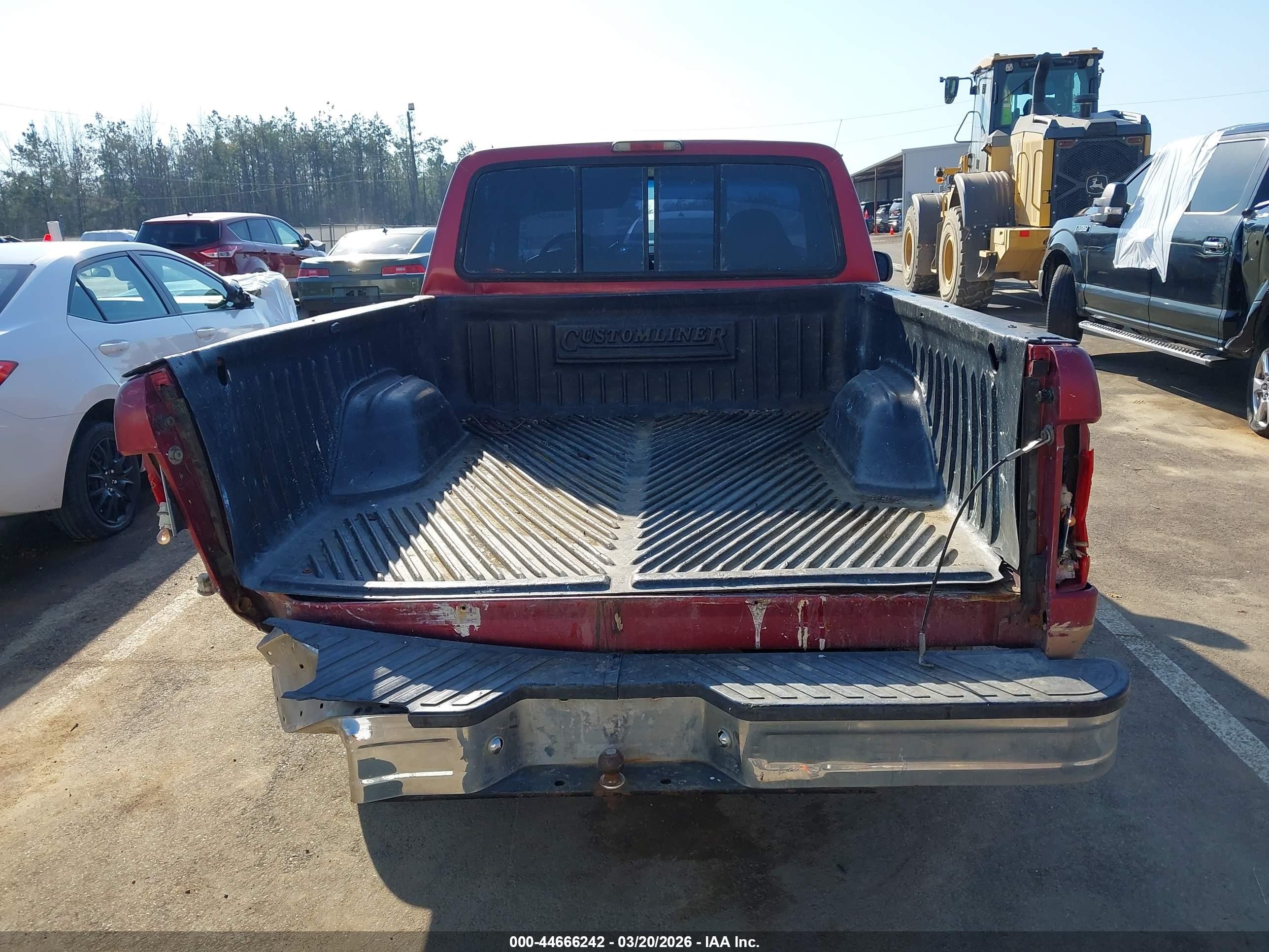 1994 Ford F150 Maroon vin: 1FTEX15N0RKA06538