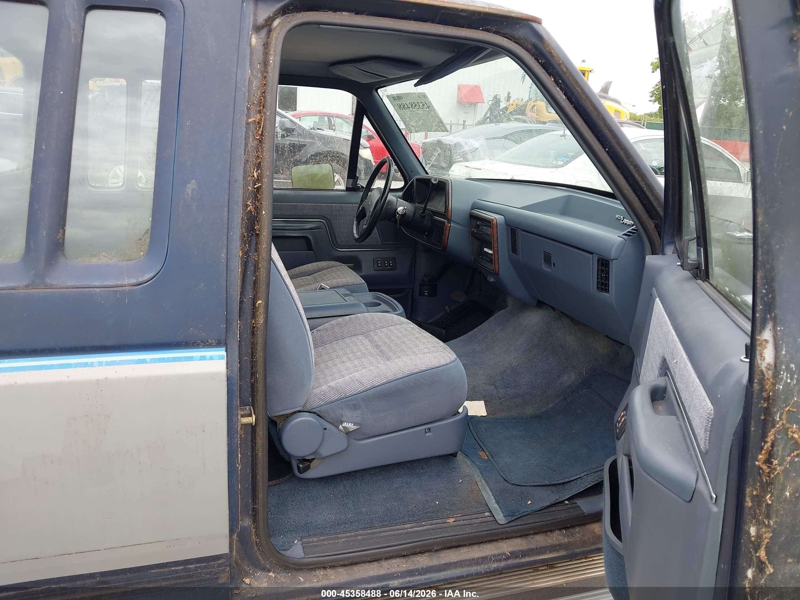 1990 Ford F150   Blue vin: 1FTEX15N1LKA77299