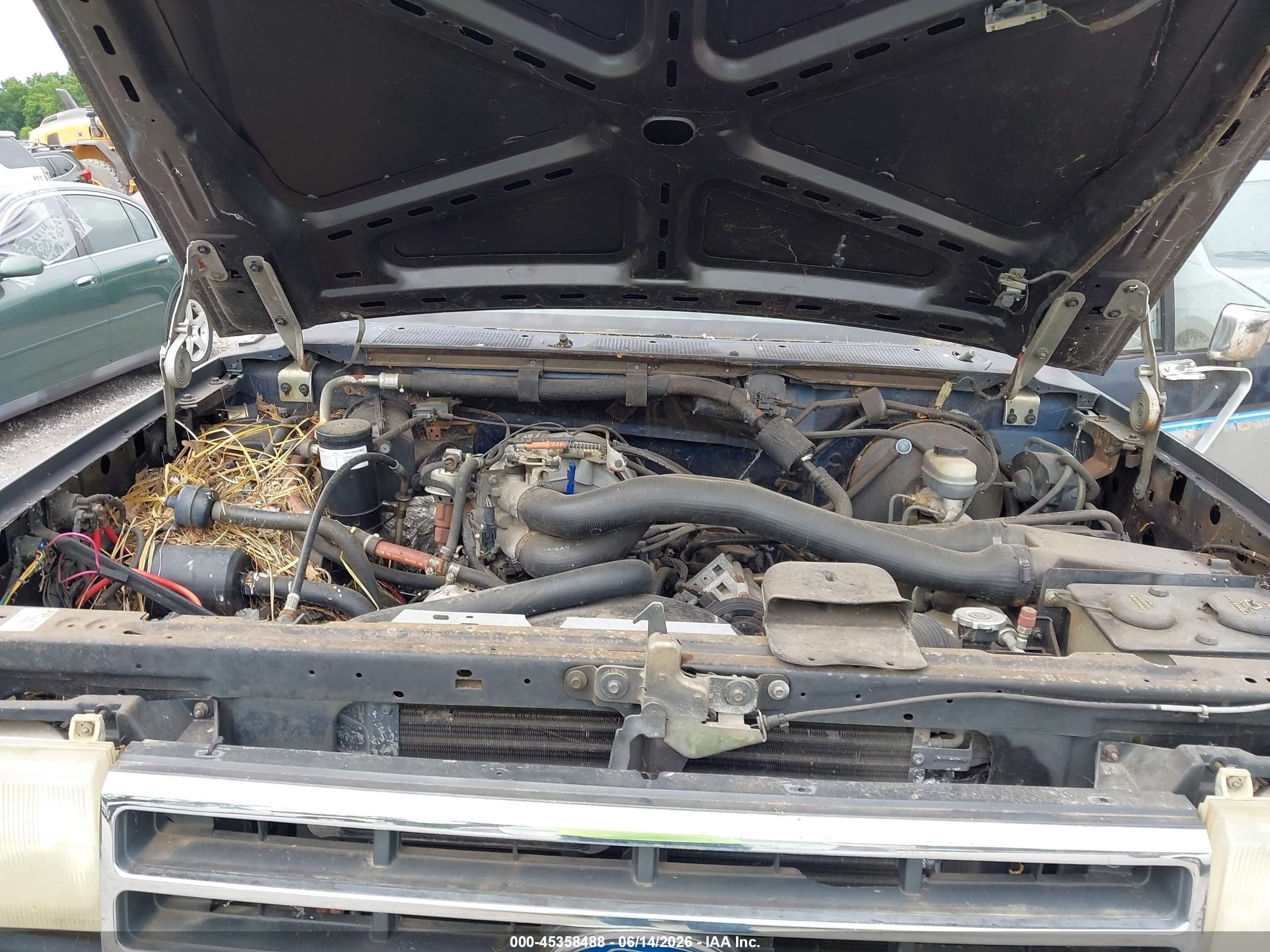 1990 Ford F150   Blue vin: 1FTEX15N1LKA77299
