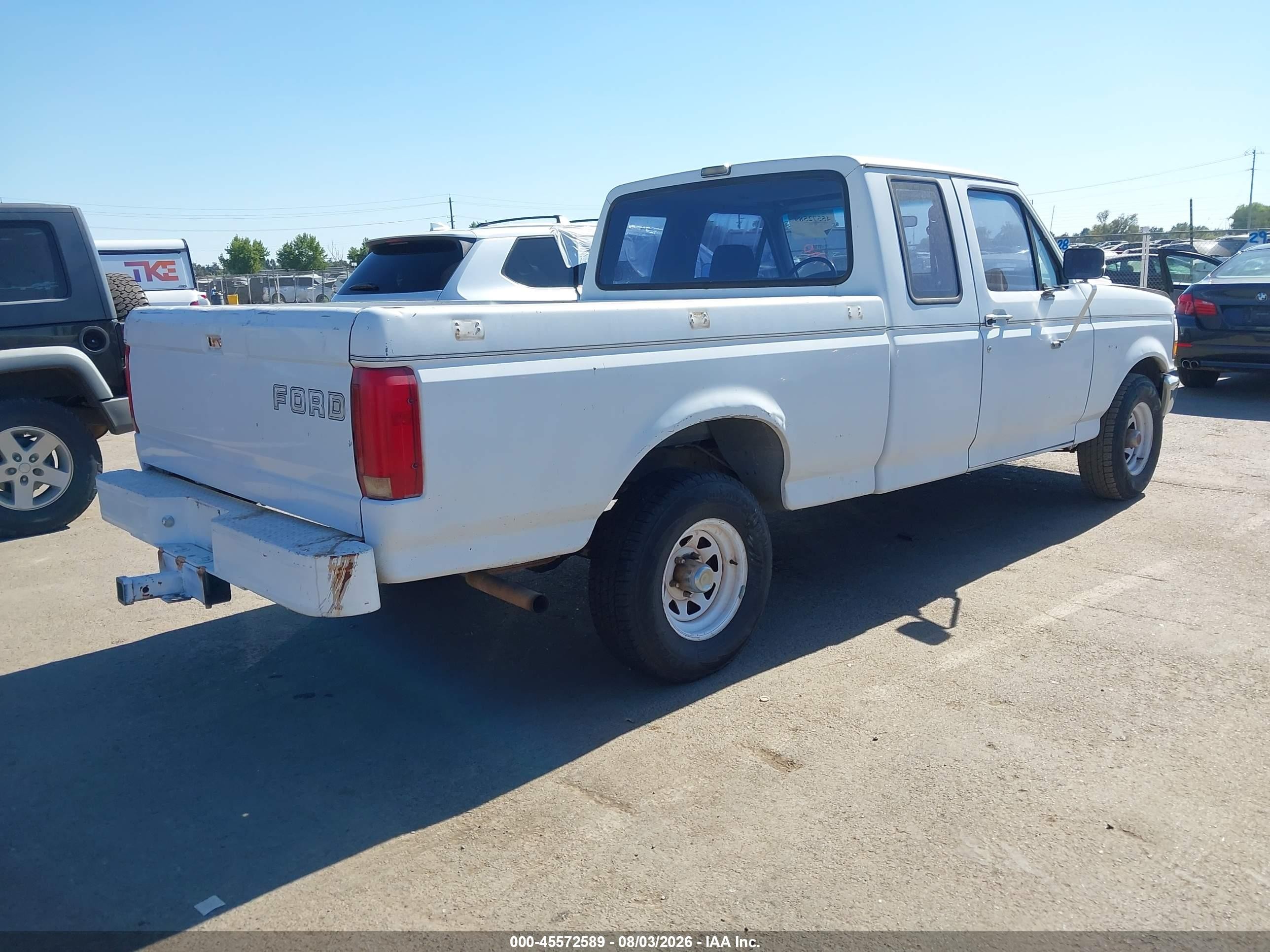 1993 Ford F150   White vin: 1FTEX15N2PKA48397