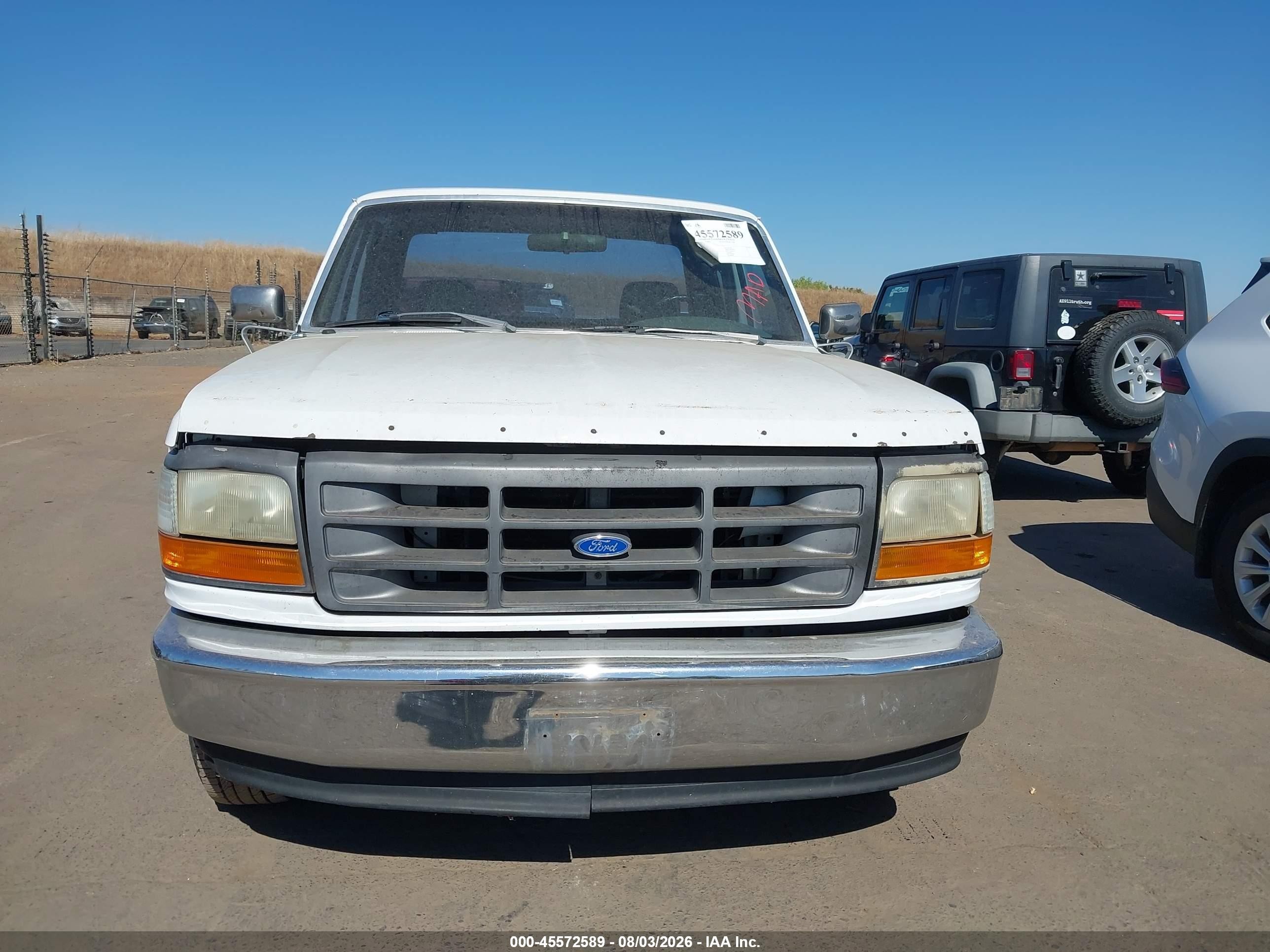 1993 Ford F150   White vin: 1FTEX15N2PKA48397