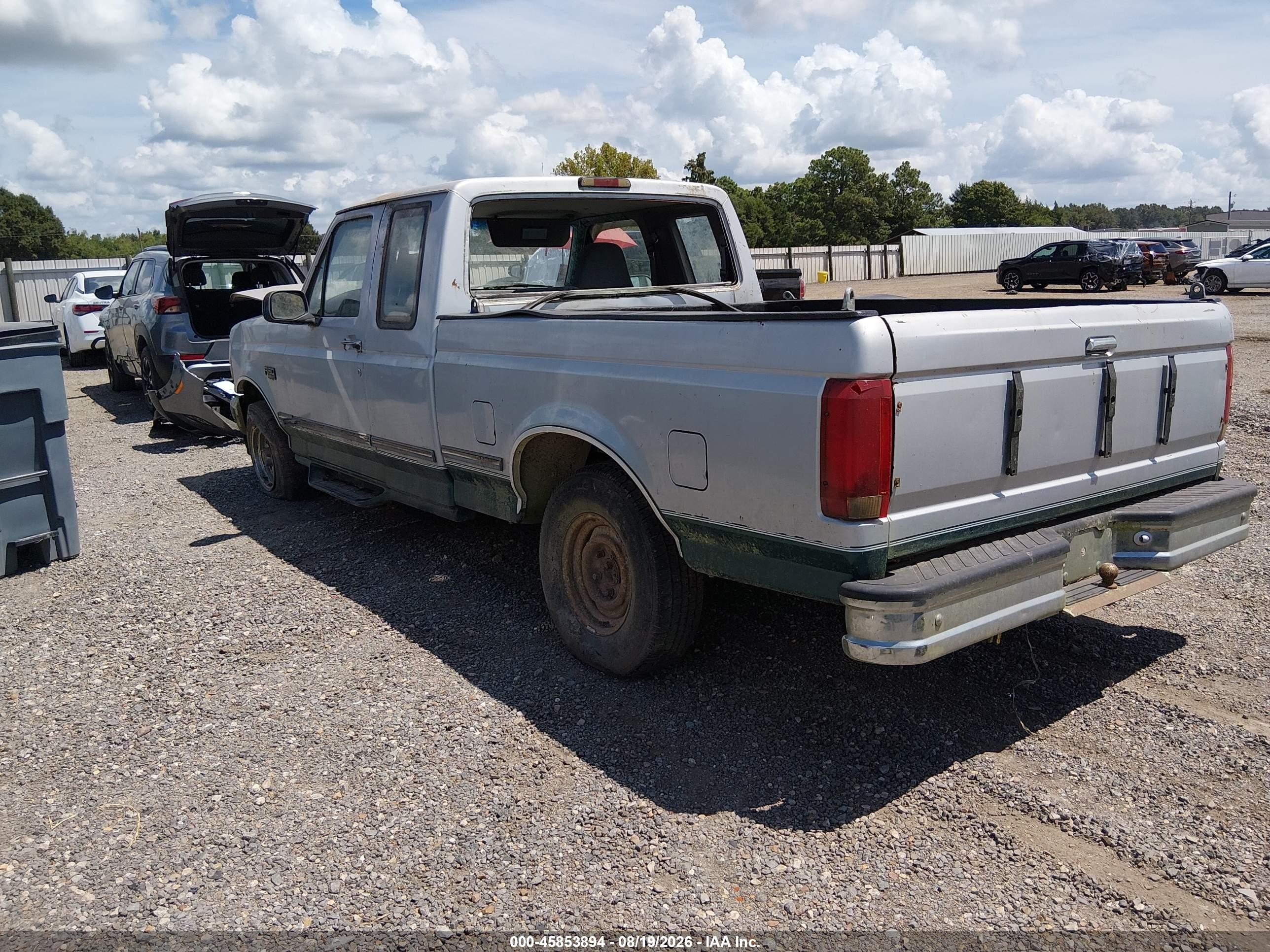 1996 Ford F150   Серебряный vin: 1FTEX15N2TKA05432