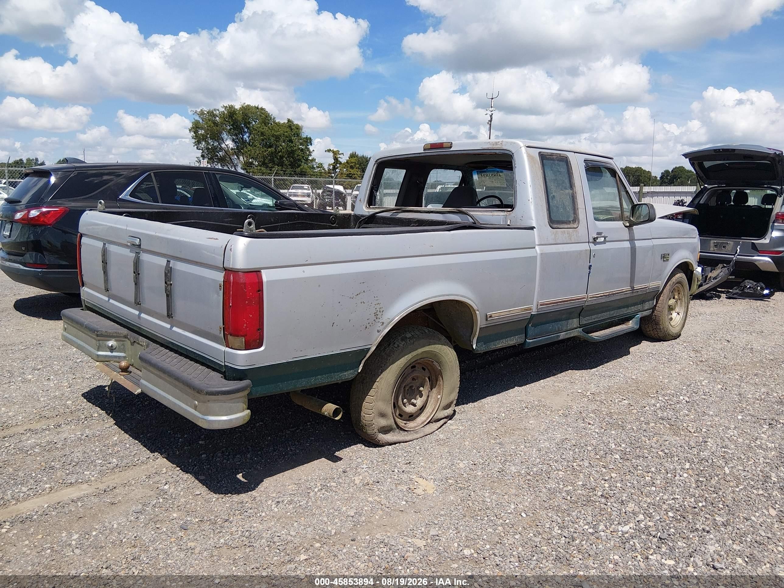 1996 Ford F150   Серебряный vin: 1FTEX15N2TKA05432