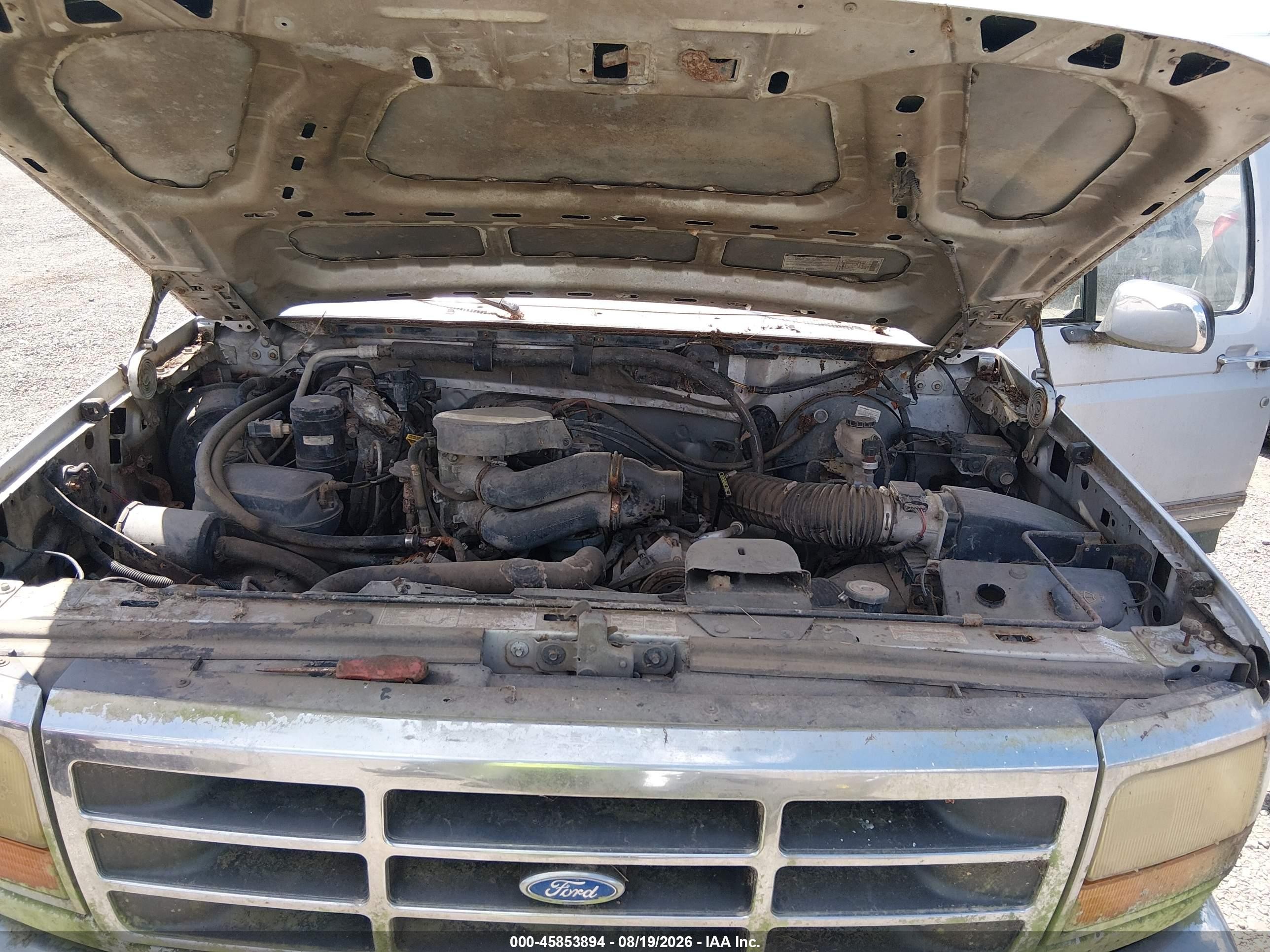1996 Ford F150   Серебряный vin: 1FTEX15N2TKA05432