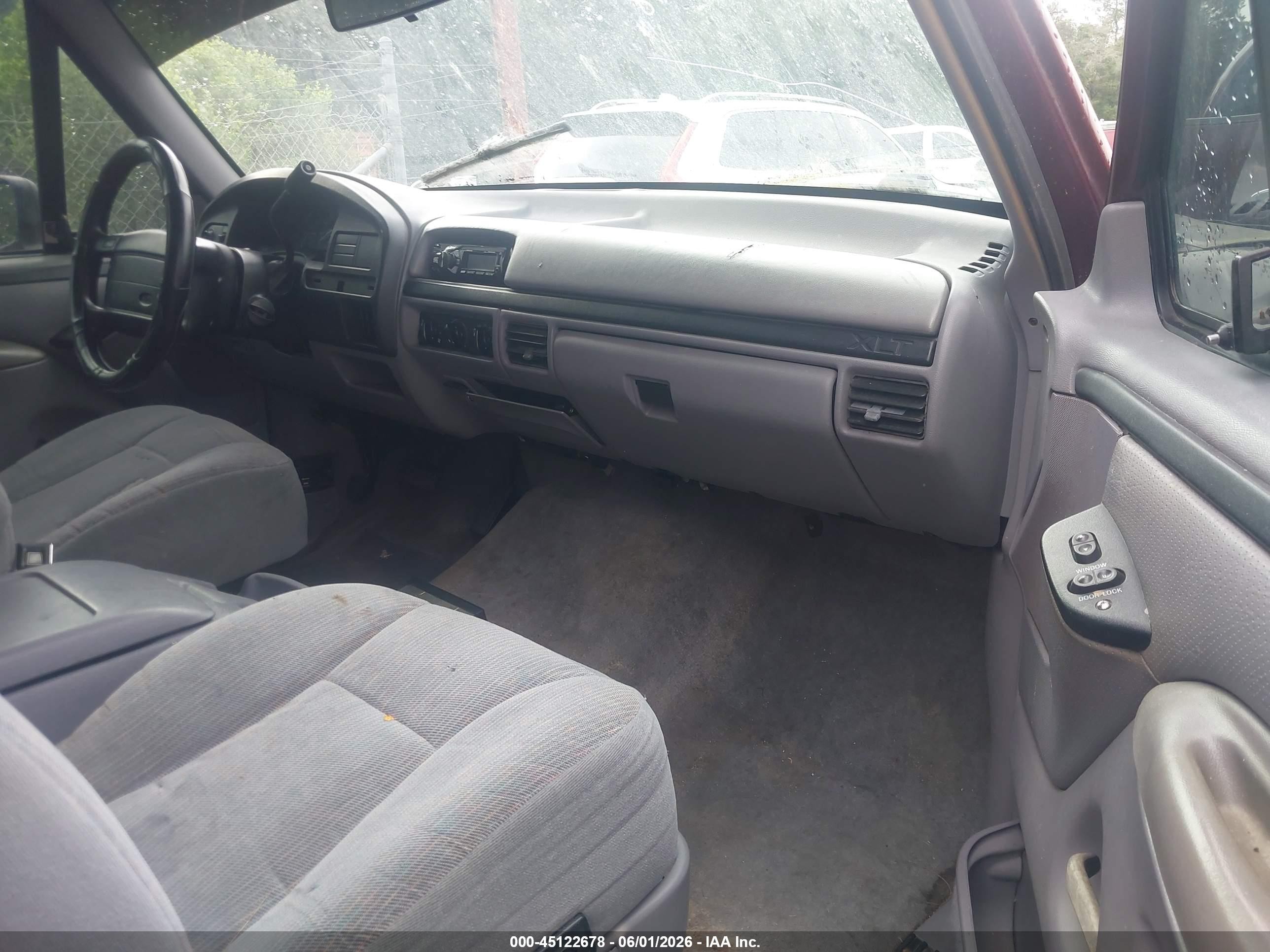 1996 Ford F150   Burgundy vin: 1FTEX15N2TKA38804