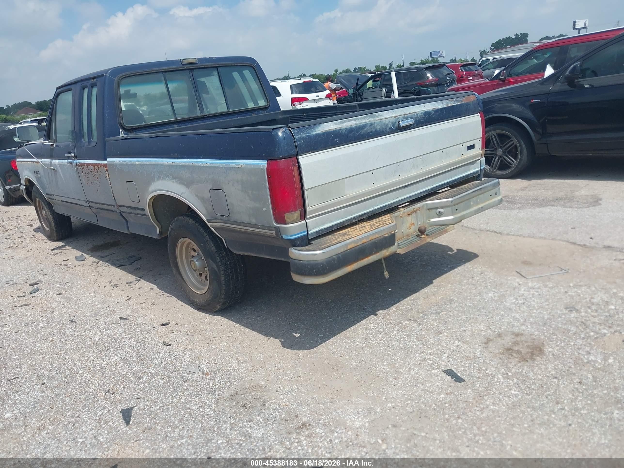 1991 Ford F150   Blue vin: 1FTEX15N3MKB01099