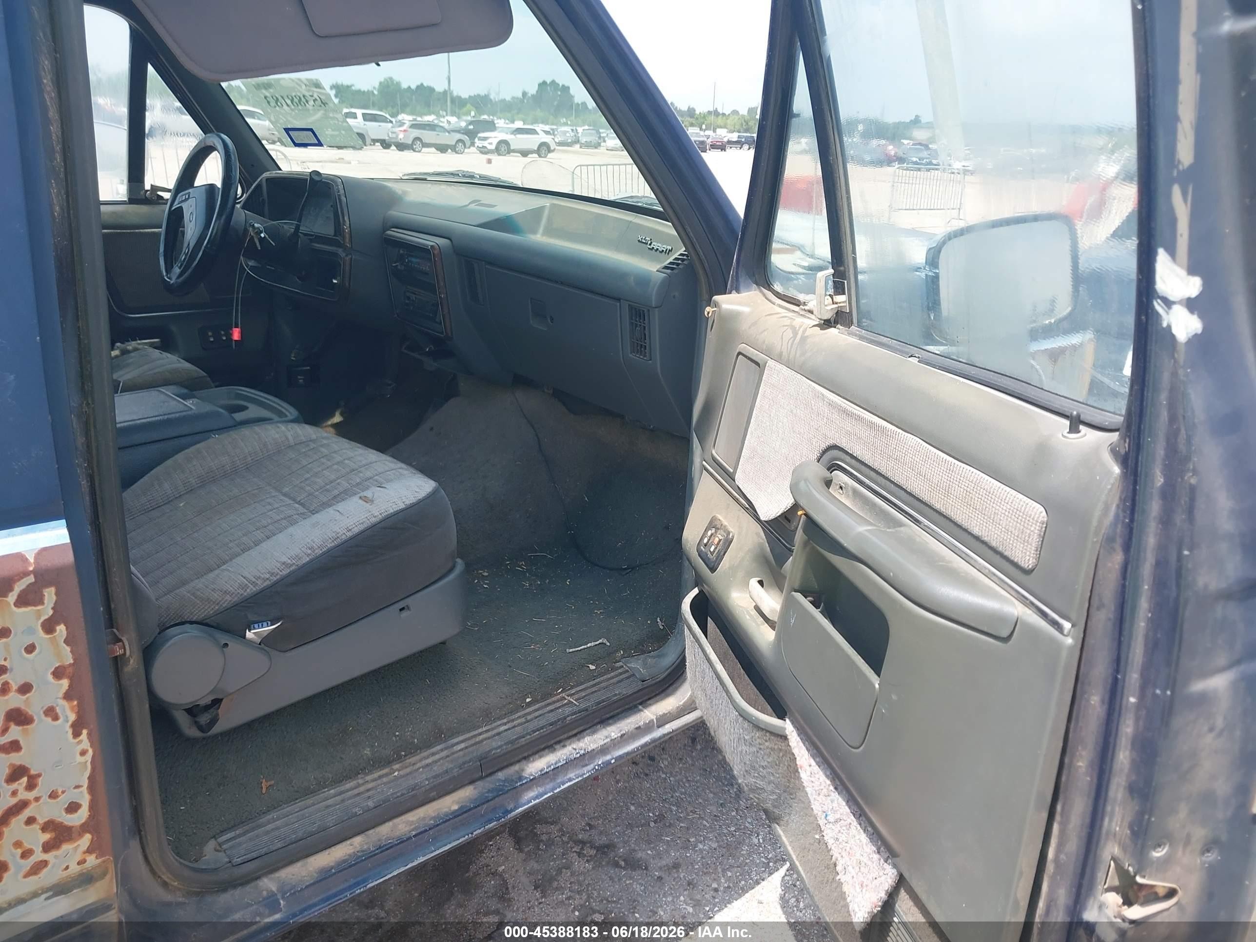 1991 Ford F150   Blue vin: 1FTEX15N3MKB01099