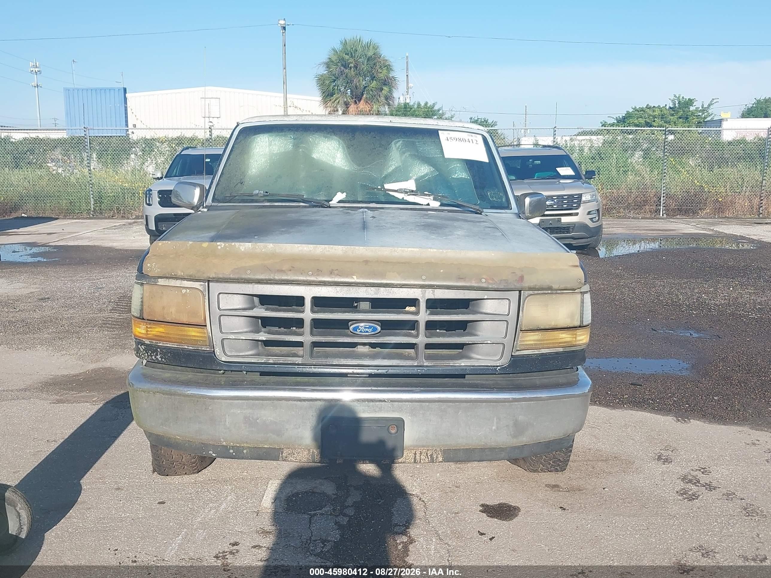 1992 Ford F150   Blue vin: 1FTEX15N3NKA10223