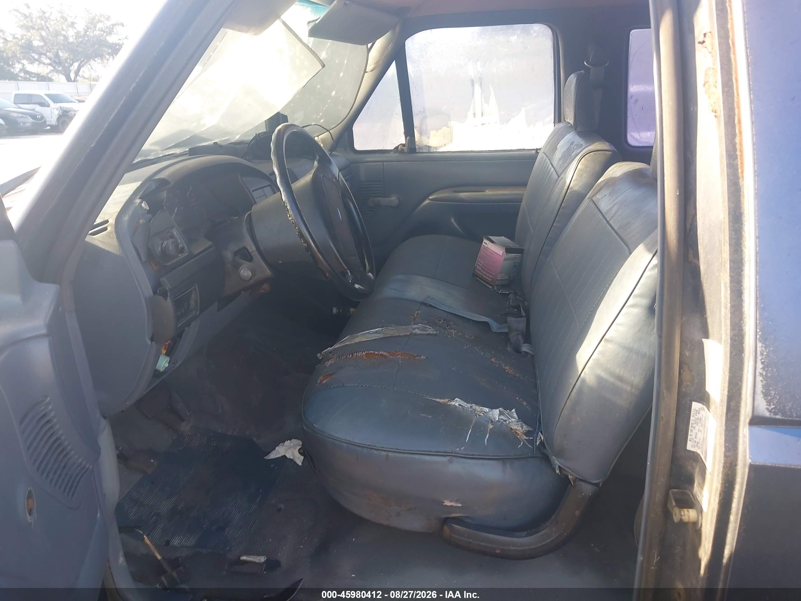1992 Ford F150   Blue vin: 1FTEX15N3NKA10223
