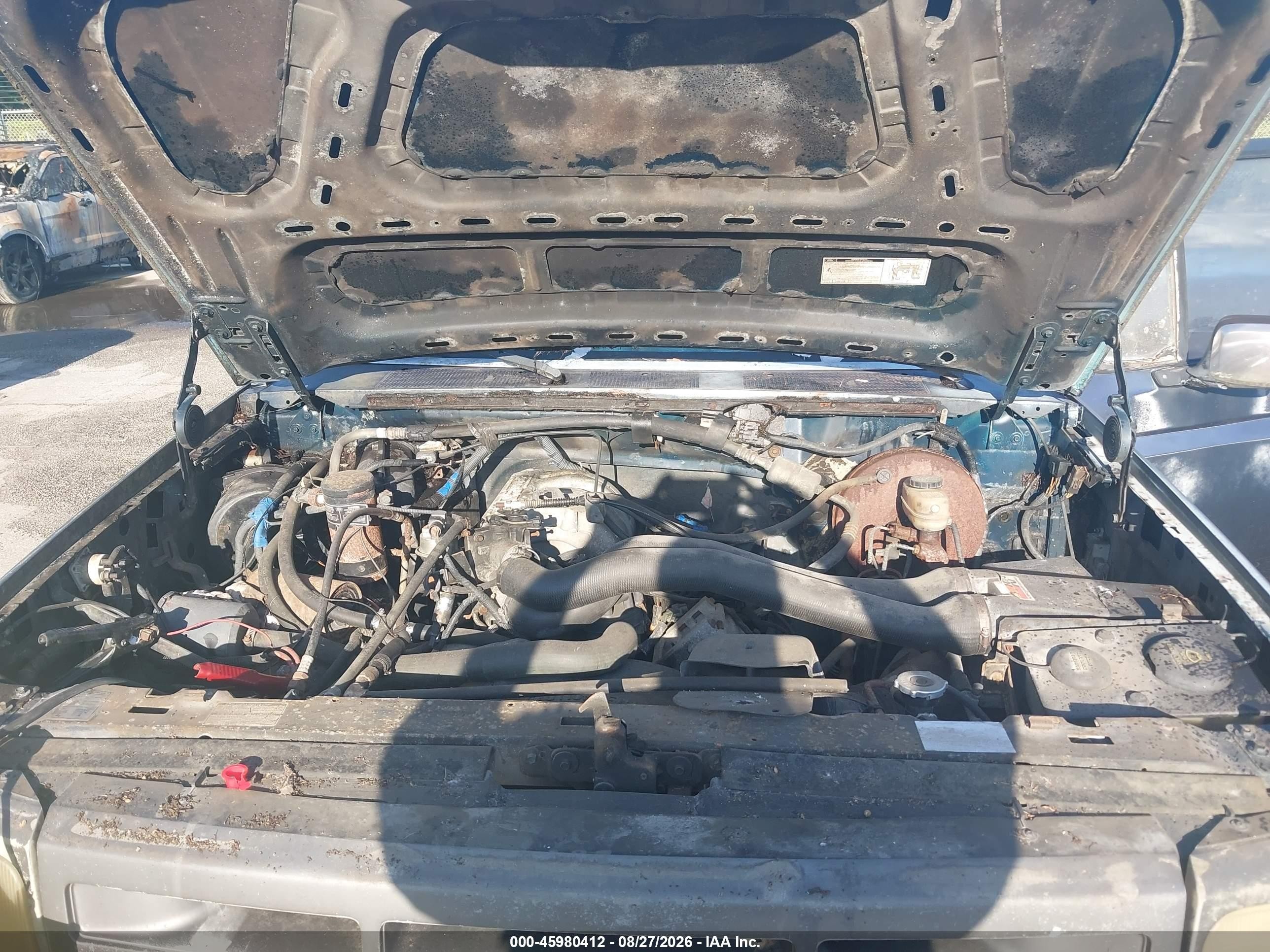 1992 Ford F150   Blue vin: 1FTEX15N3NKA10223