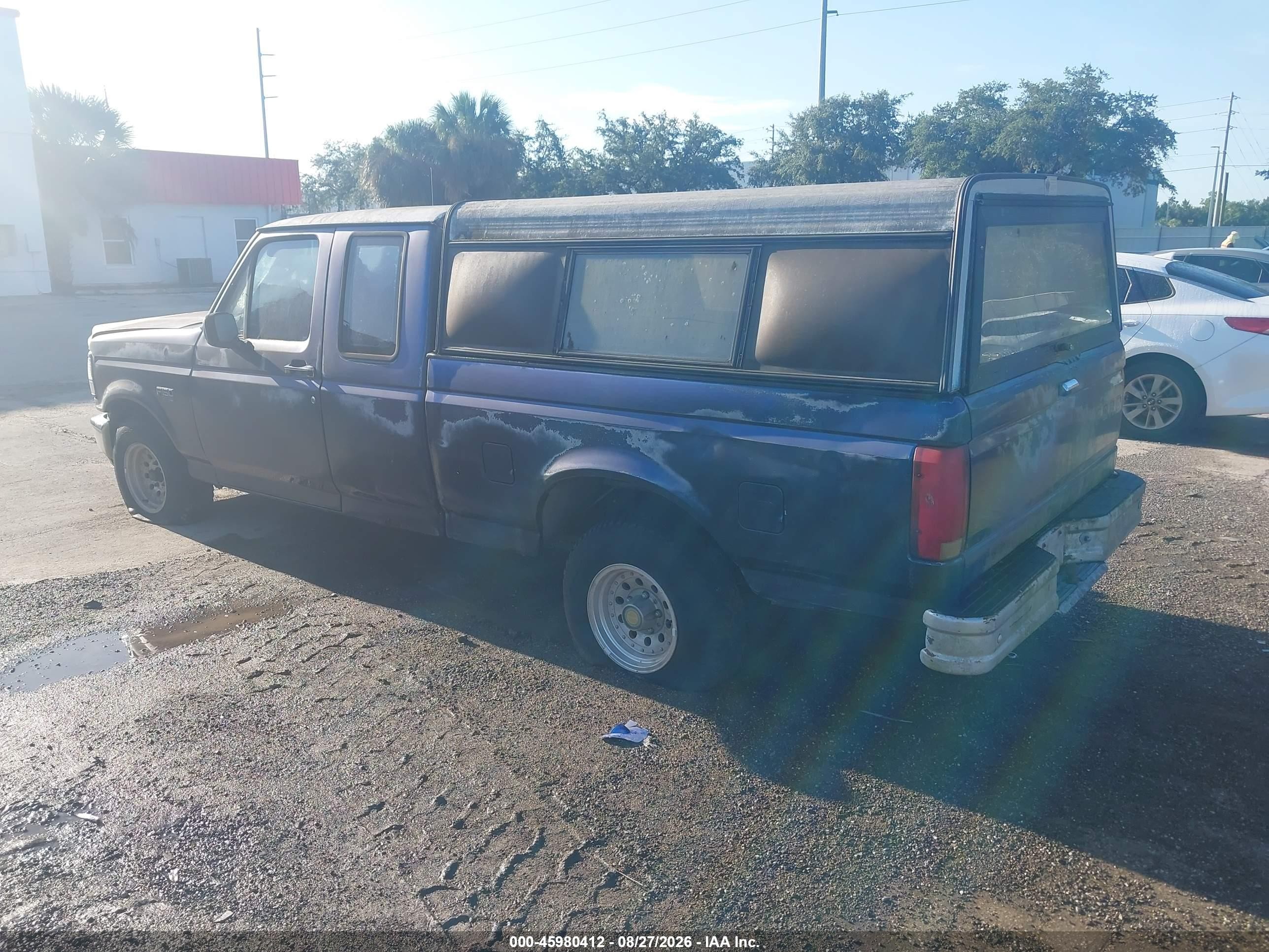 1992 Ford F150   Blue vin: 1FTEX15N3NKA10223
