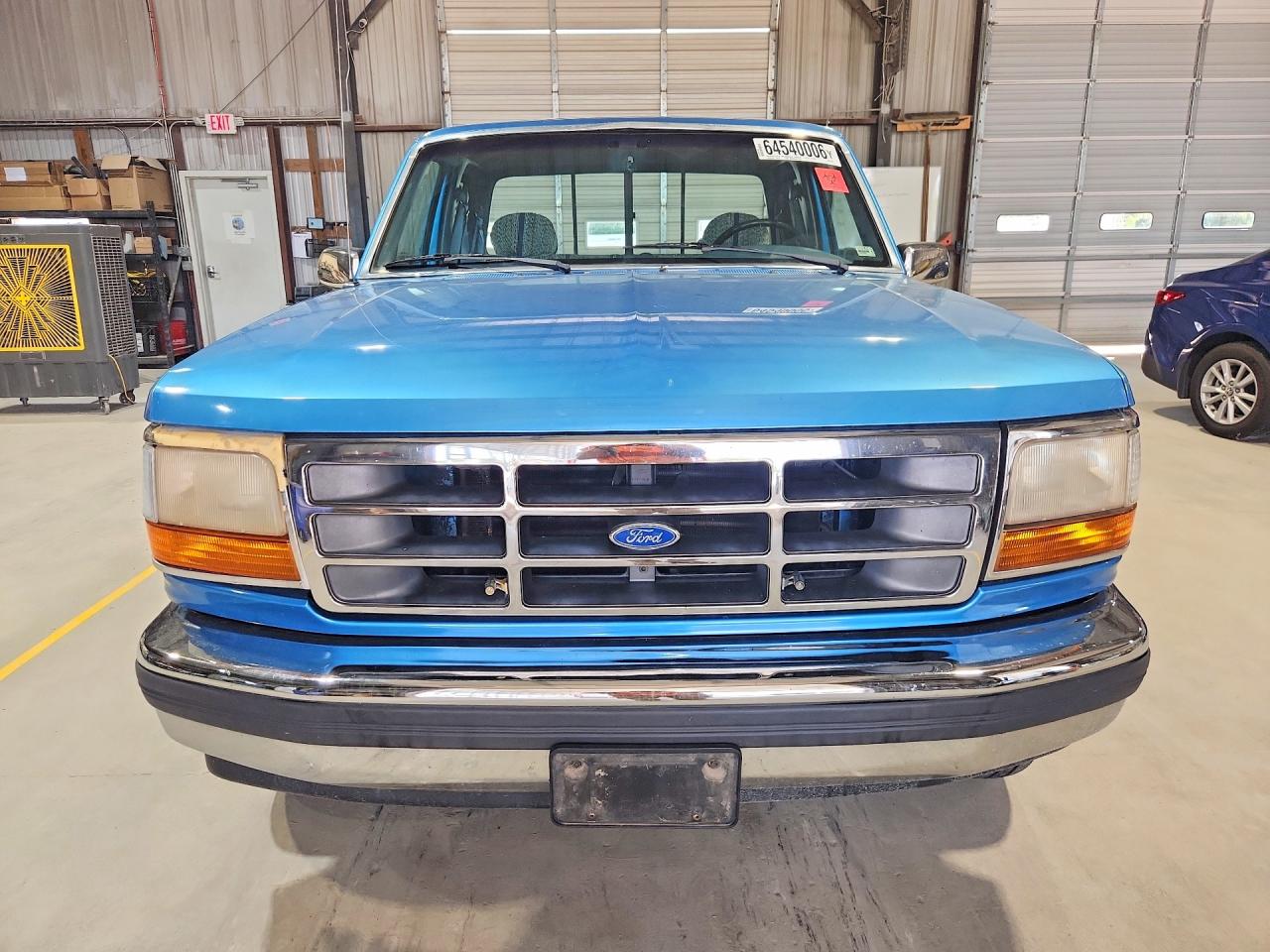 1992 Ford F150 Blue vin: 1FTEX15N3NKA21528
