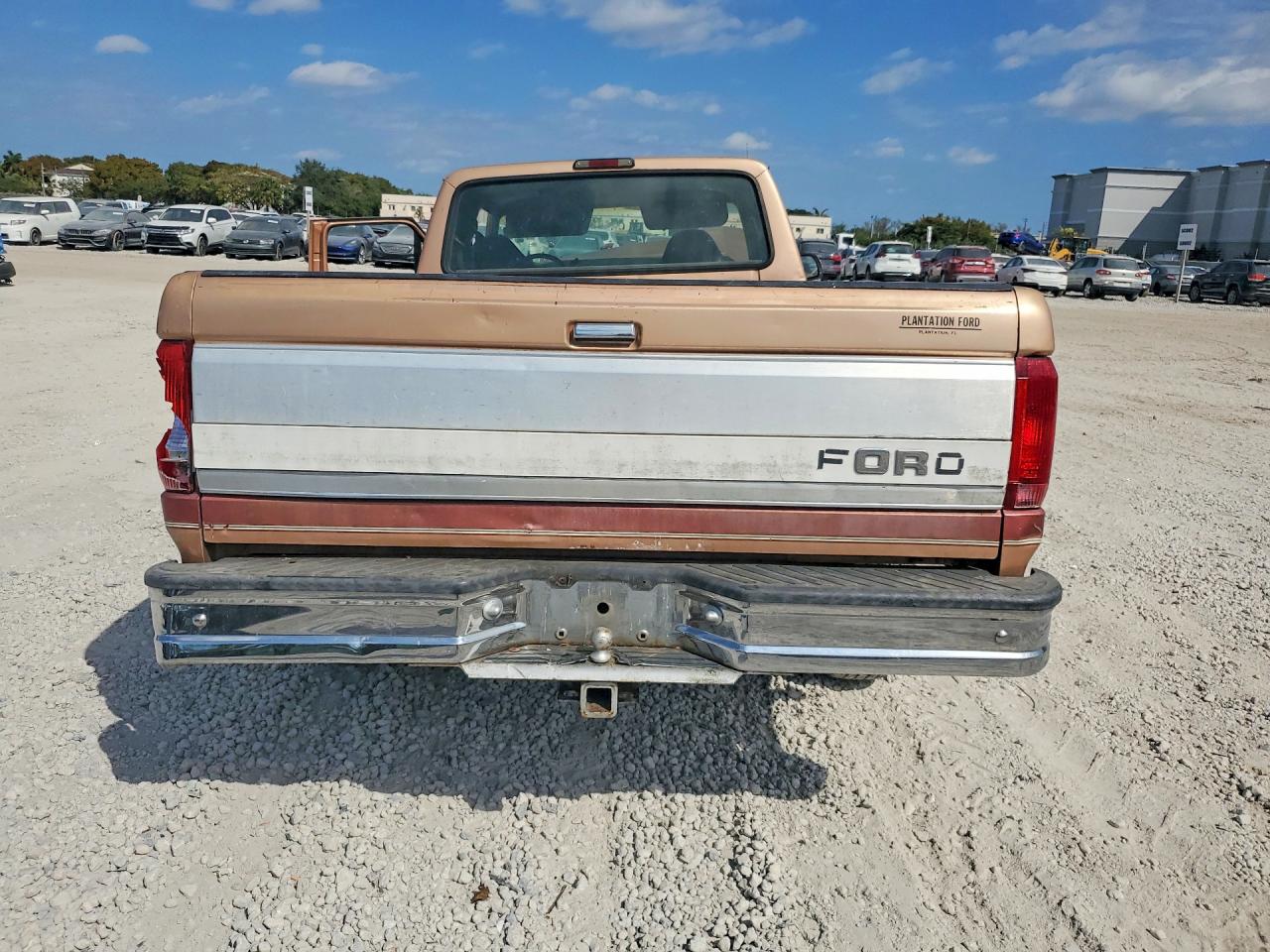1995 Ford F150 Brown vin: 1FTEX15N3SKA03106