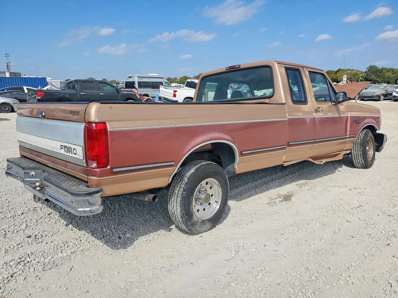 1995 Ford F150 Brown vin: 1FTEX15N3SKA03106