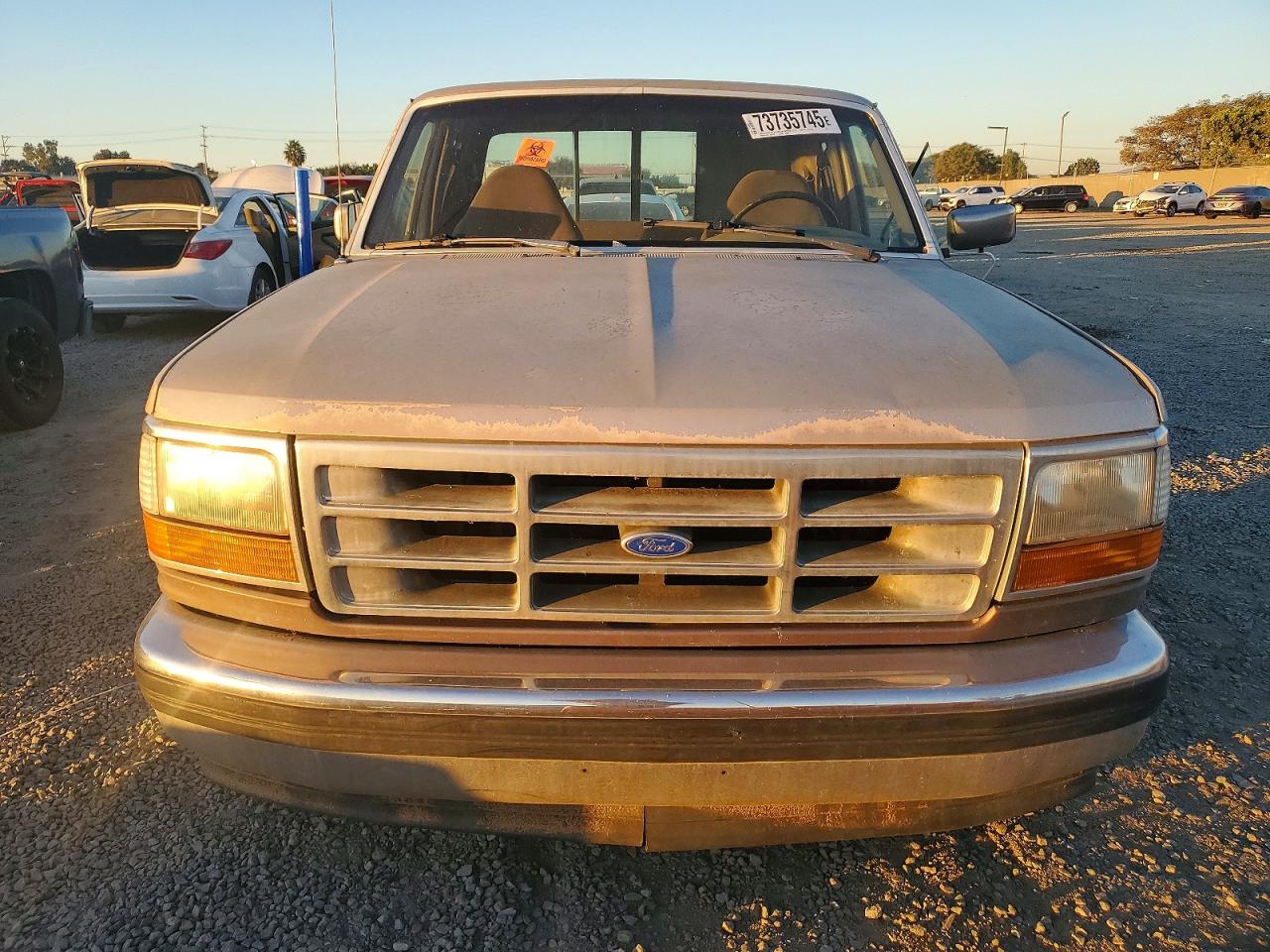 1993 Ford F-150 Коричневый vin: 1FTEX15N4PKA10766