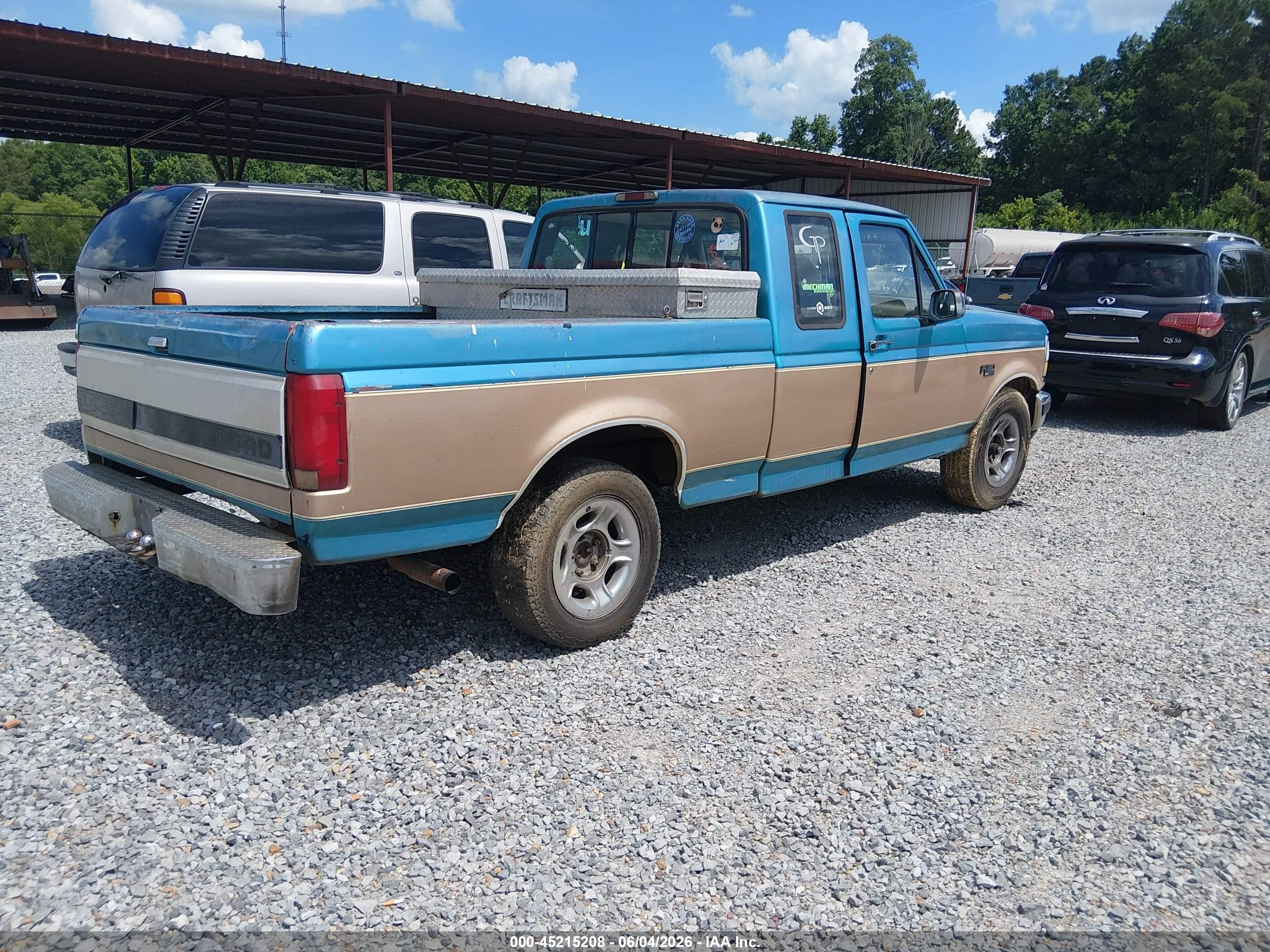 1994 Ford F150   Blue vin: 1FTEX15N4RKA41213