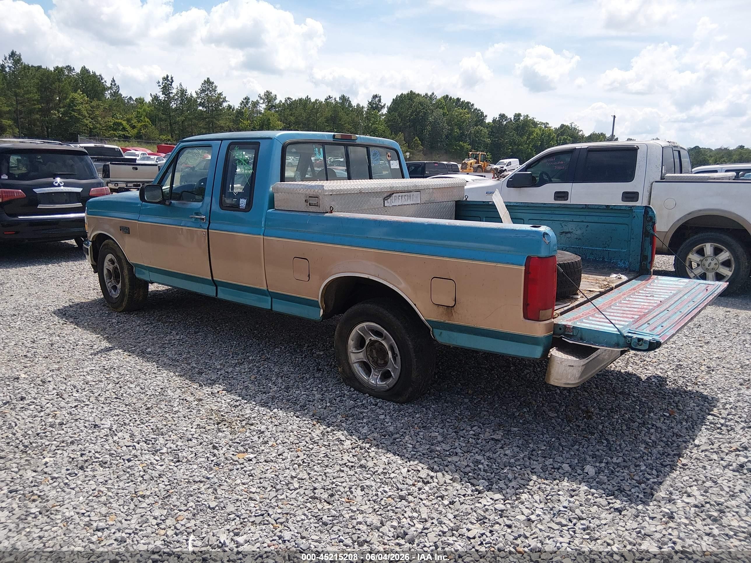 1994 Ford F150   Blue vin: 1FTEX15N4RKA41213