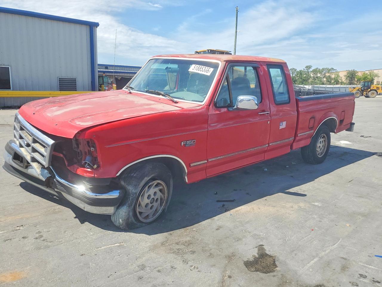 1996 Ford F150 Red vin: 1FTEX15N4TKA25066
