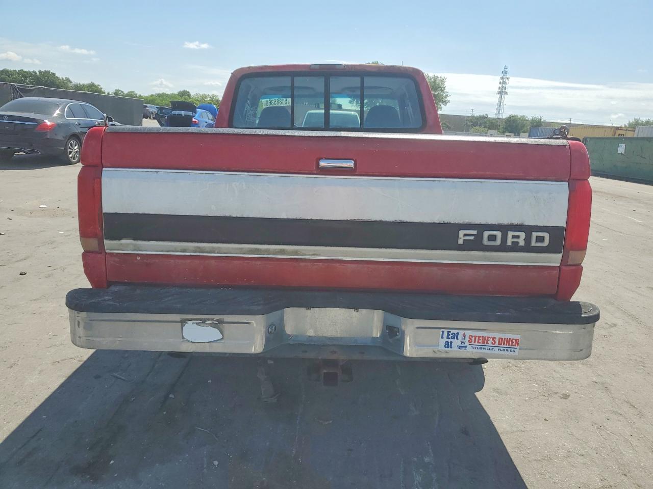 1996 Ford F150 Red vin: 1FTEX15N4TKA25066
