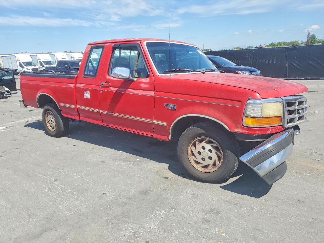 1996 Ford F150 Red vin: 1FTEX15N4TKA25066