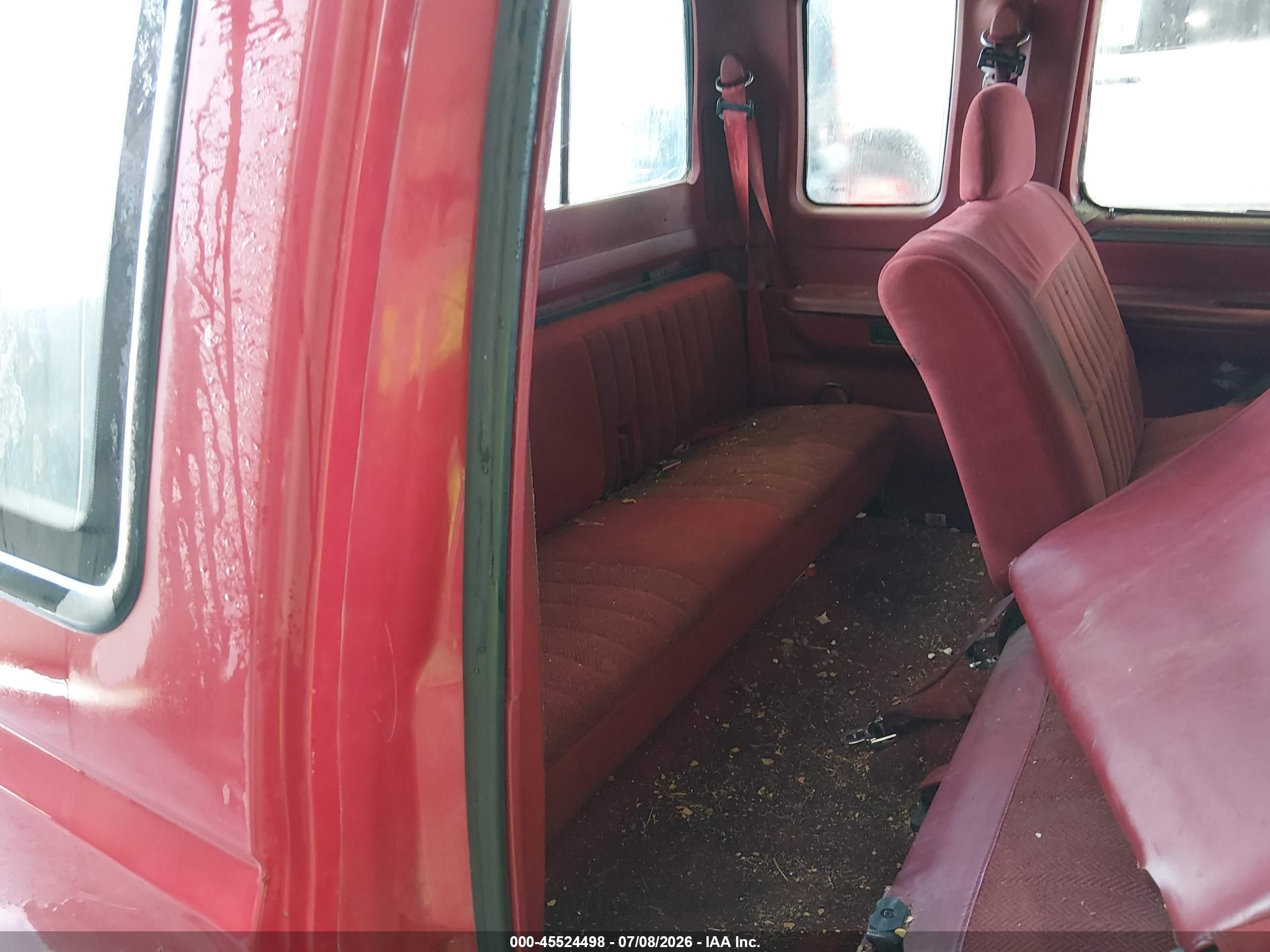 1993 Ford F150   Red vin: 1FTEX15N5PKA38317
