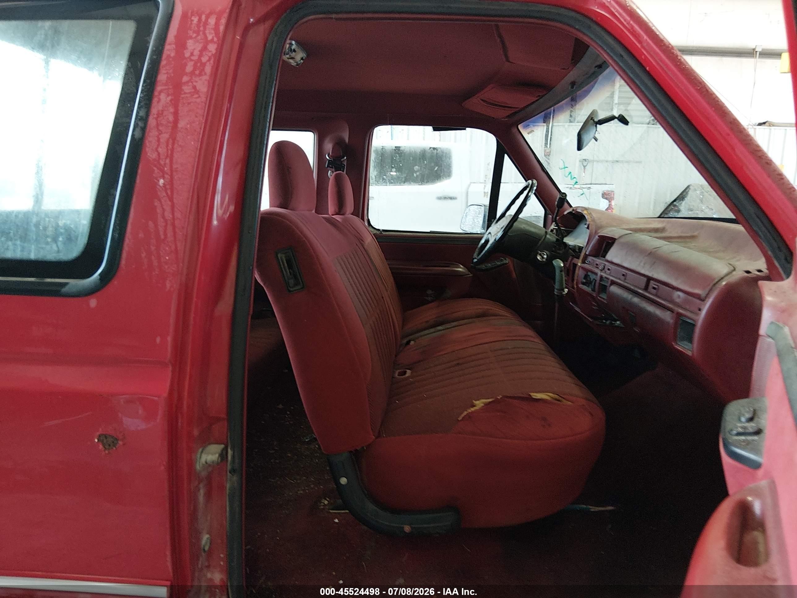 1993 Ford F150   Red vin: 1FTEX15N5PKA38317