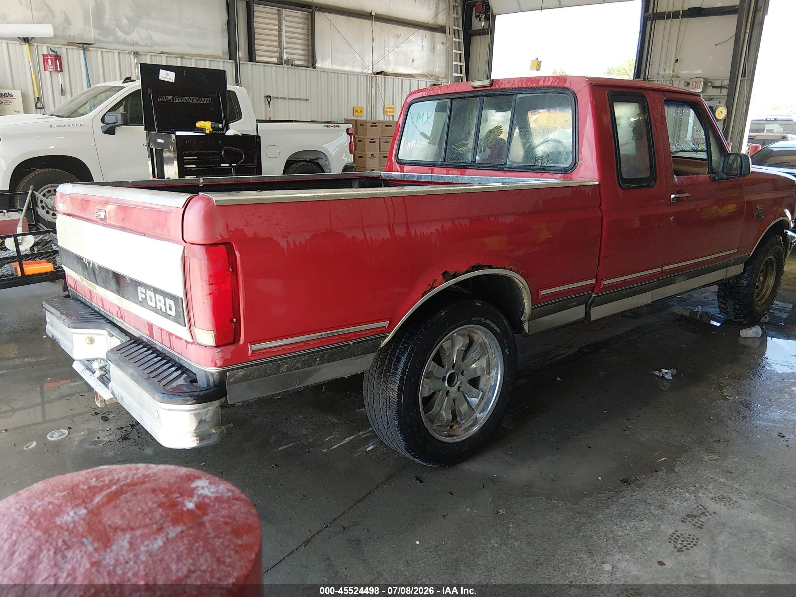 1993 Ford F150   Red vin: 1FTEX15N5PKA38317
