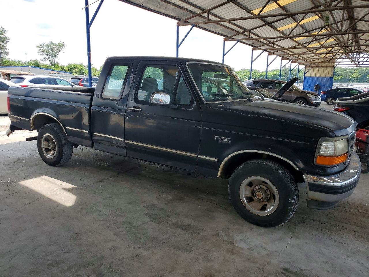1994 Ford F150 Black vin: 1FTEX15N5RKB77124