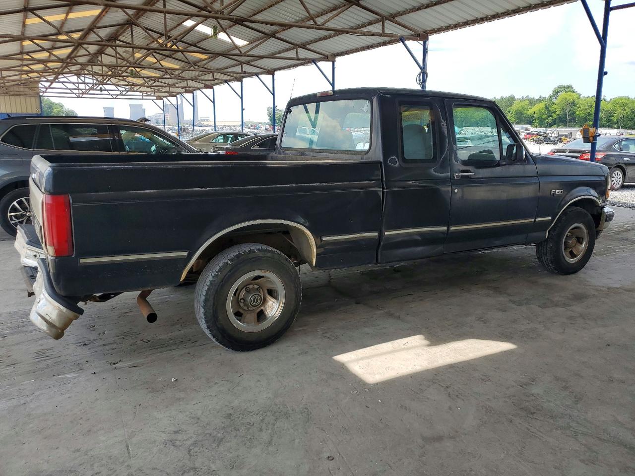 1994 Ford F150 Black vin: 1FTEX15N5RKB77124