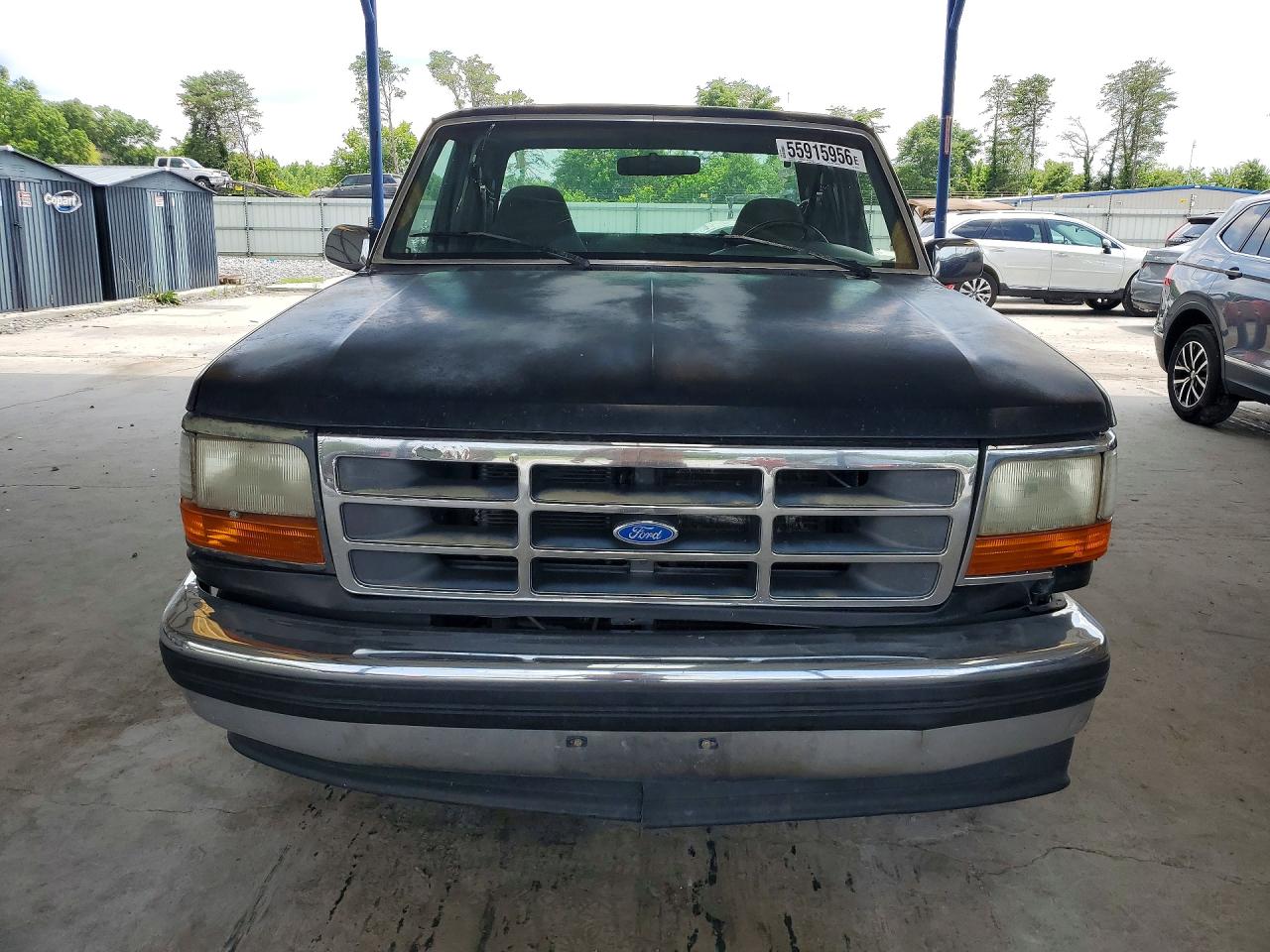 1994 Ford F150 Black vin: 1FTEX15N5RKB77124