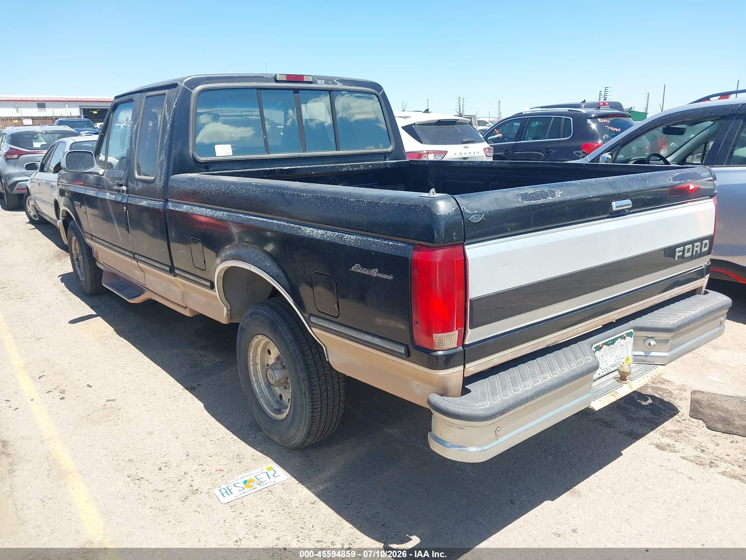 1995 Ford F150   Black vin: 1FTEX15N5SKA65543