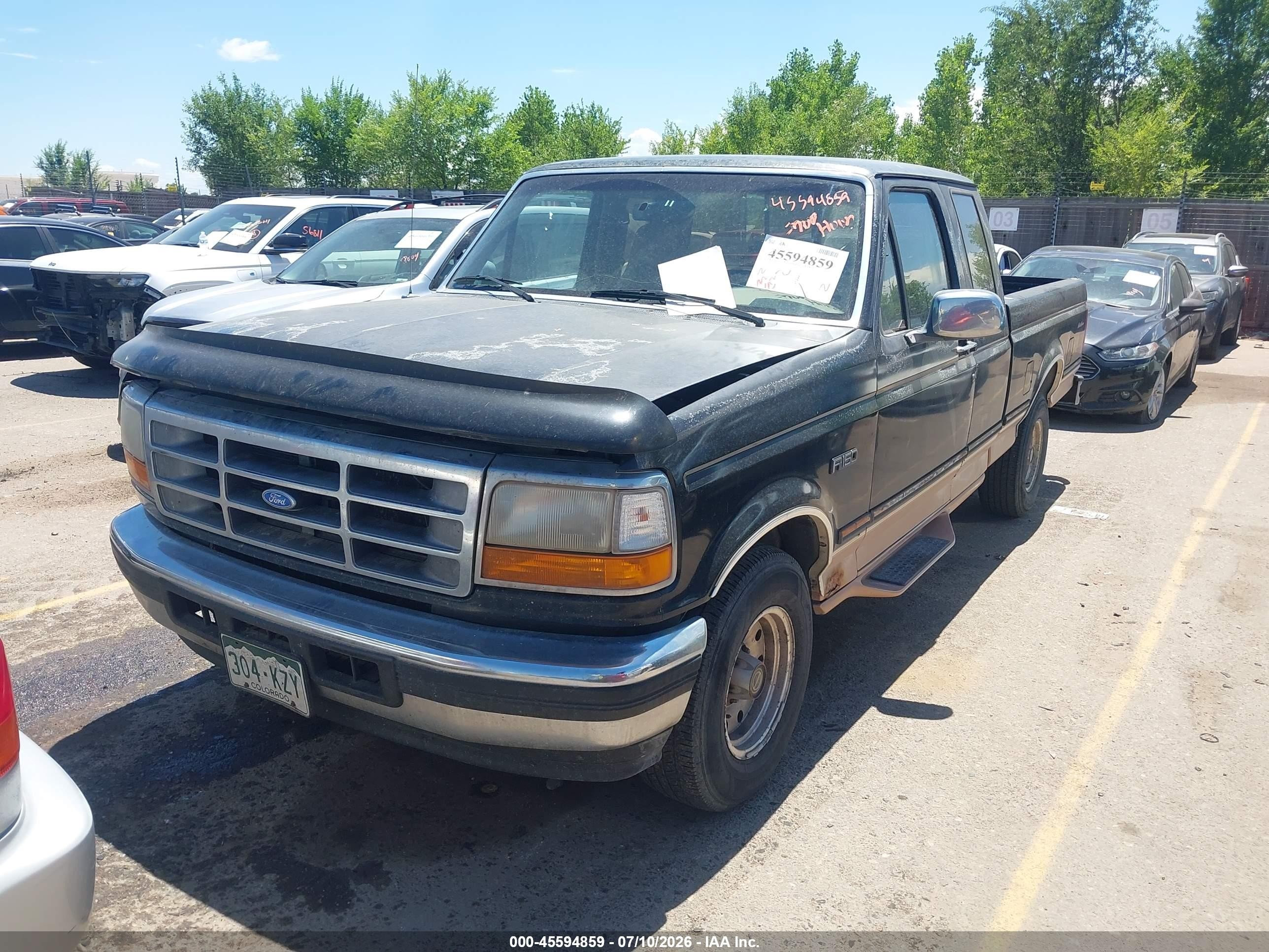 1995 Ford F150   Black vin: 1FTEX15N5SKA65543